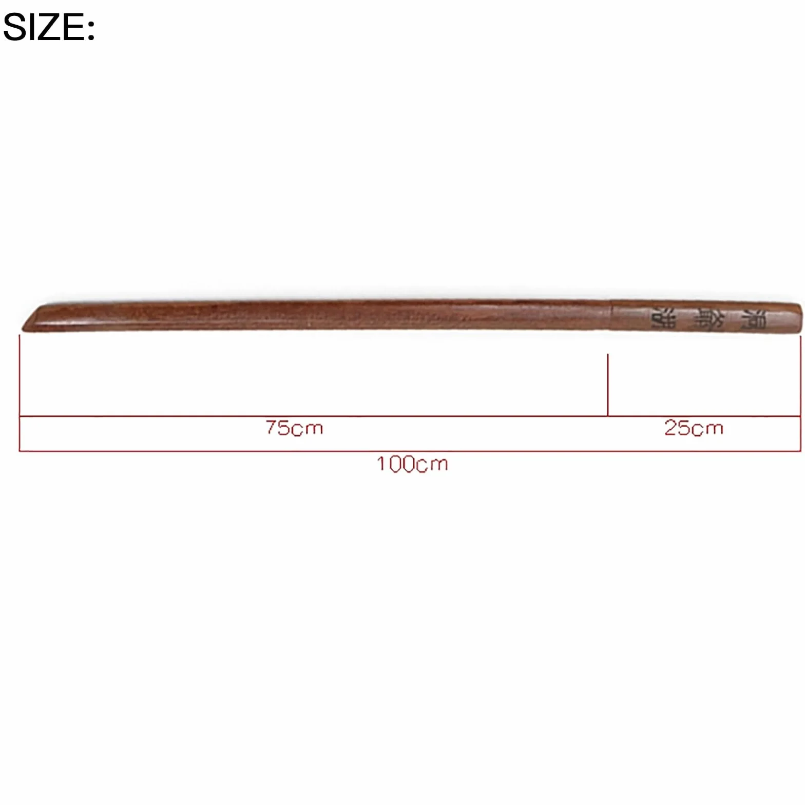 Espada Samurai Japonesa 100 cm Gintama Sakata Gintoki Katana Bokken Hecho a Mano para Entrenamiento Kendo Cosplay