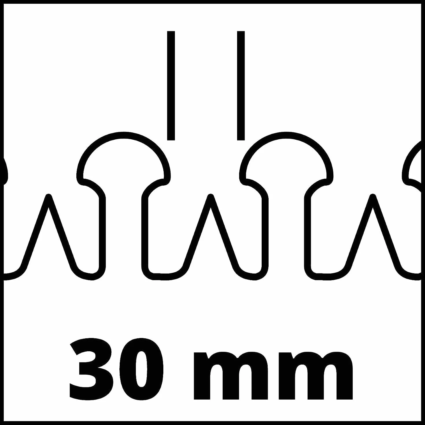 Einhell Recortasetos eléctrico con Cable - GE-Eh 6560 (240 V, 650 W, 50 Hz, Longitud de Corte: 600 mm, Longitud de la Hoja: 660 mm, Espacio Entre Dientes: 30 mm)