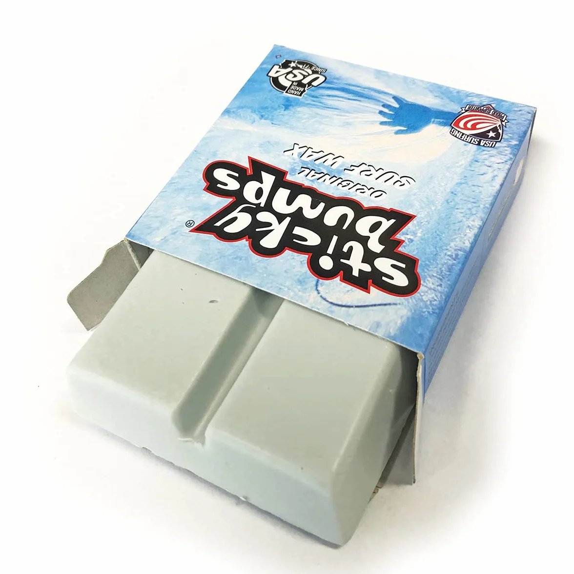 Sticky Bumps Original Surfboard Wax Set Cool 14°C-19°C Cera antideslizante con peine