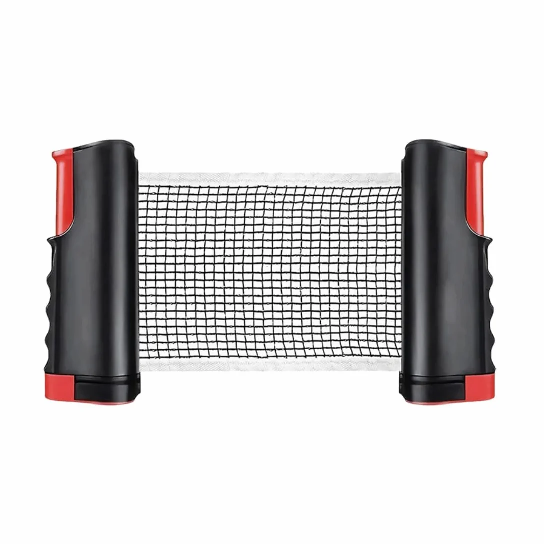 Red de tenis de mesa retráctil 165 cm, soporte de abrazadera para mesa de ping pong