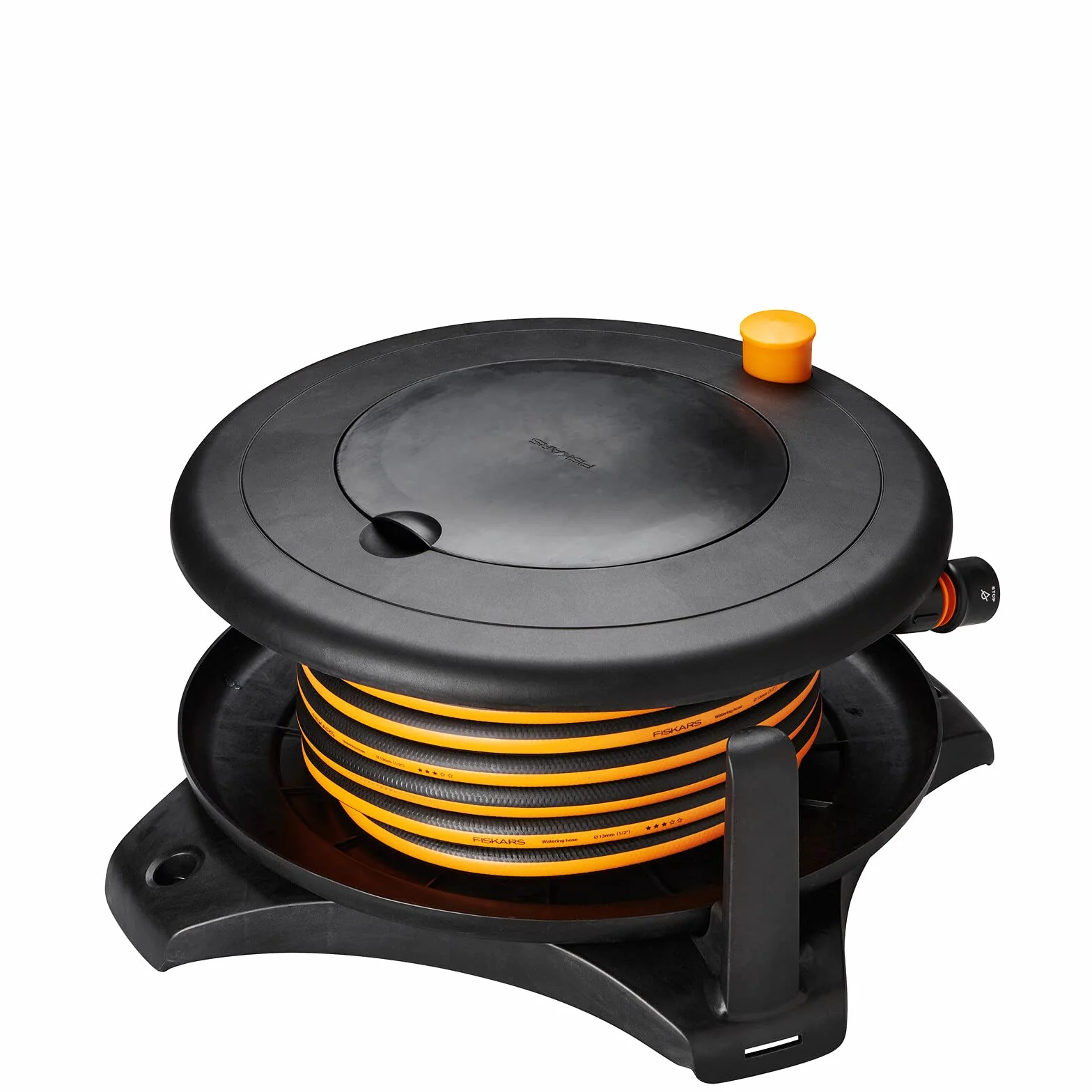 Fiskars Carro portamangueras L, Set de riego Todo Incluido