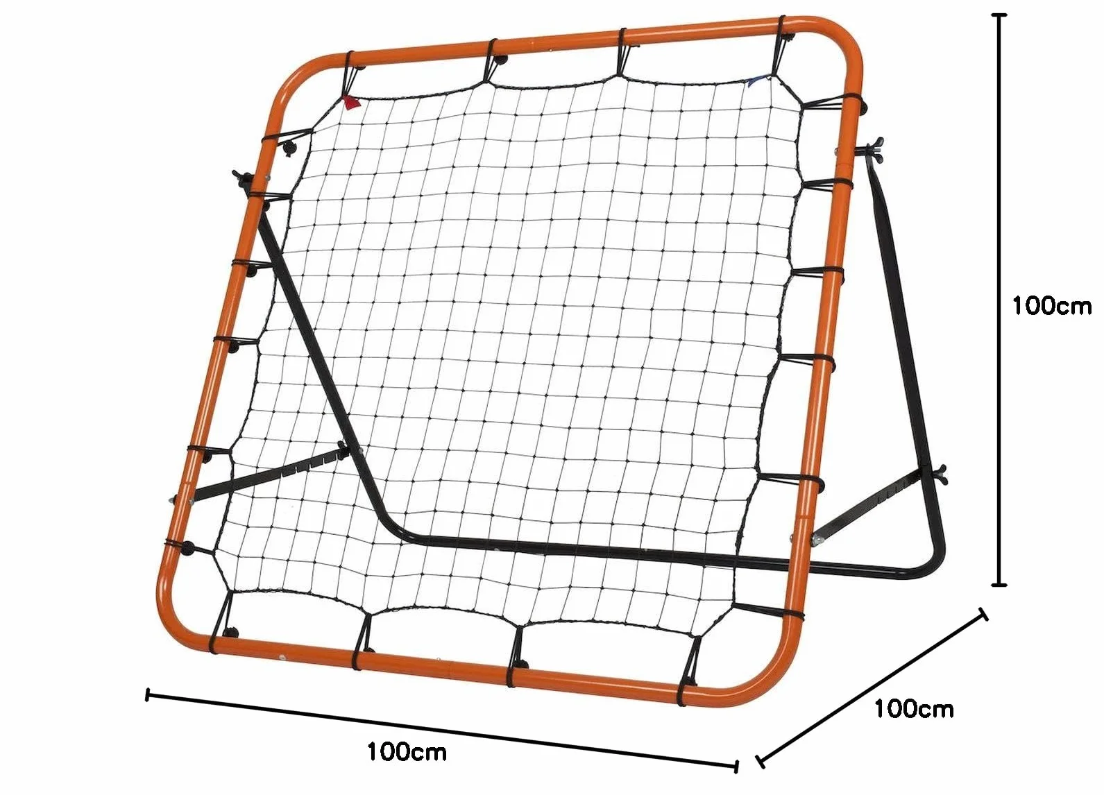 STIGA Rebounder Kicker Reboteador, Portería de Fútbol, Red de Pared de Rebote para Entrenamiento