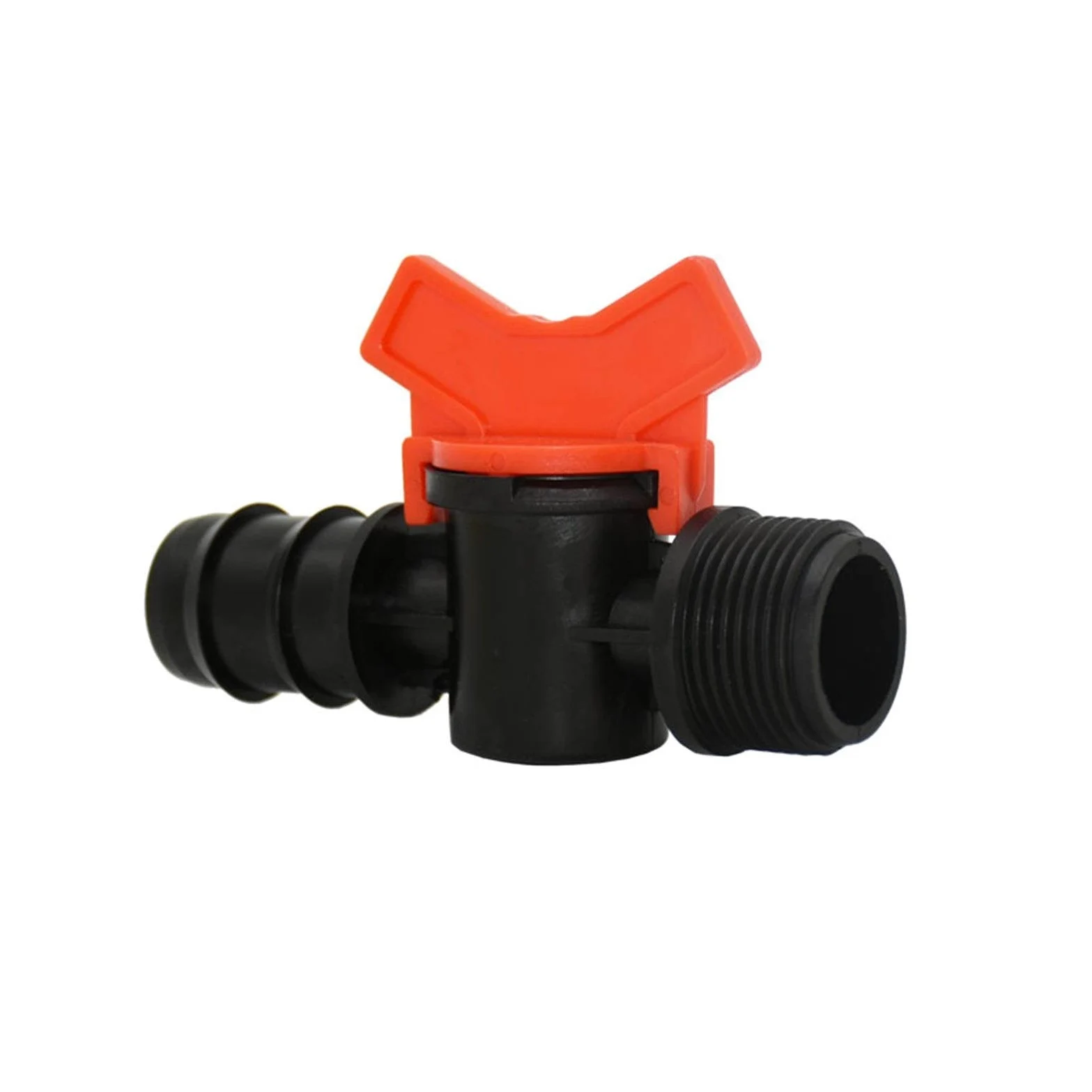 Accesorios para tuberías de riego, Accesorios de riego por Goteo Latón 3/4-1 Pulgadas DN20 Conector Grifo jardín 20 Piezas
