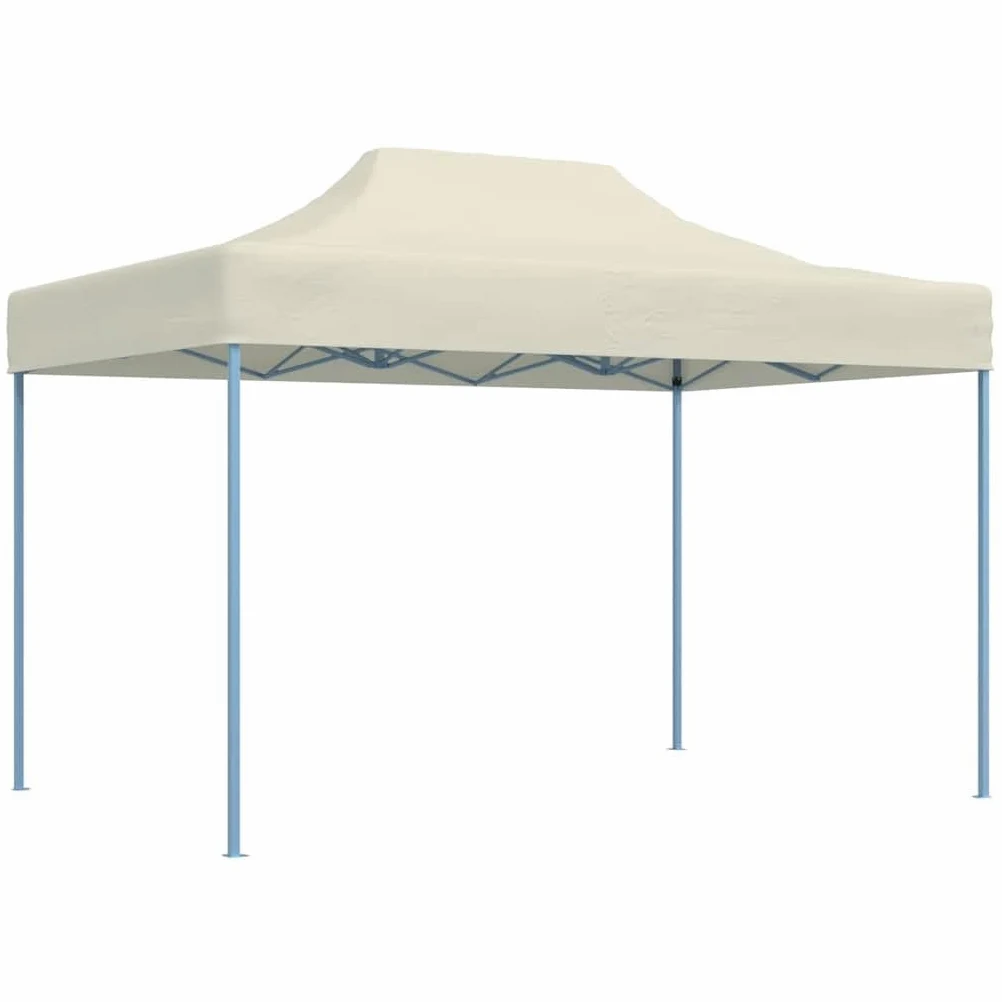 Genérico Carpa Plegable Profesional Acero Color Crema 3x4 m,Casa y jardín,Jardín,Artículos de Exterior,Estructuras de Exteriores,Carpas y cenadores-48892