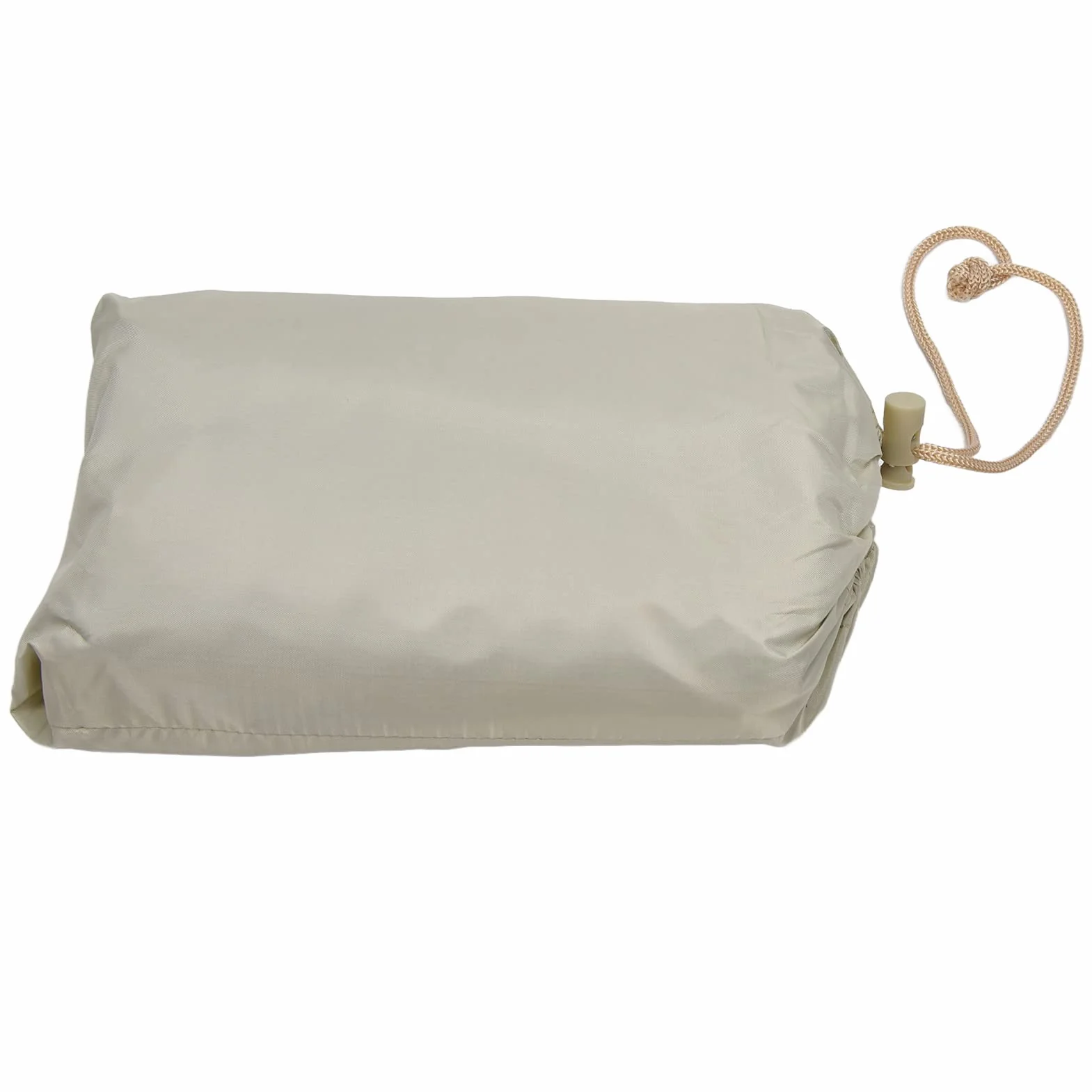 Cubierta Impermeable para Fuente de Jardín, Tela Oxford 210D Cubierta Impermeable Duradera para Fuente de Exterior 173x122cm para Invierno para Fuentes de(Coincidencia de color de café de arroz)