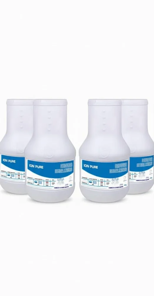 Ion Pure 8 KG Dosificador Invernada Compacto 5 Acciones Sin Cobre Tratamiento Autodosificador Piscinas Invierno Apto Liner