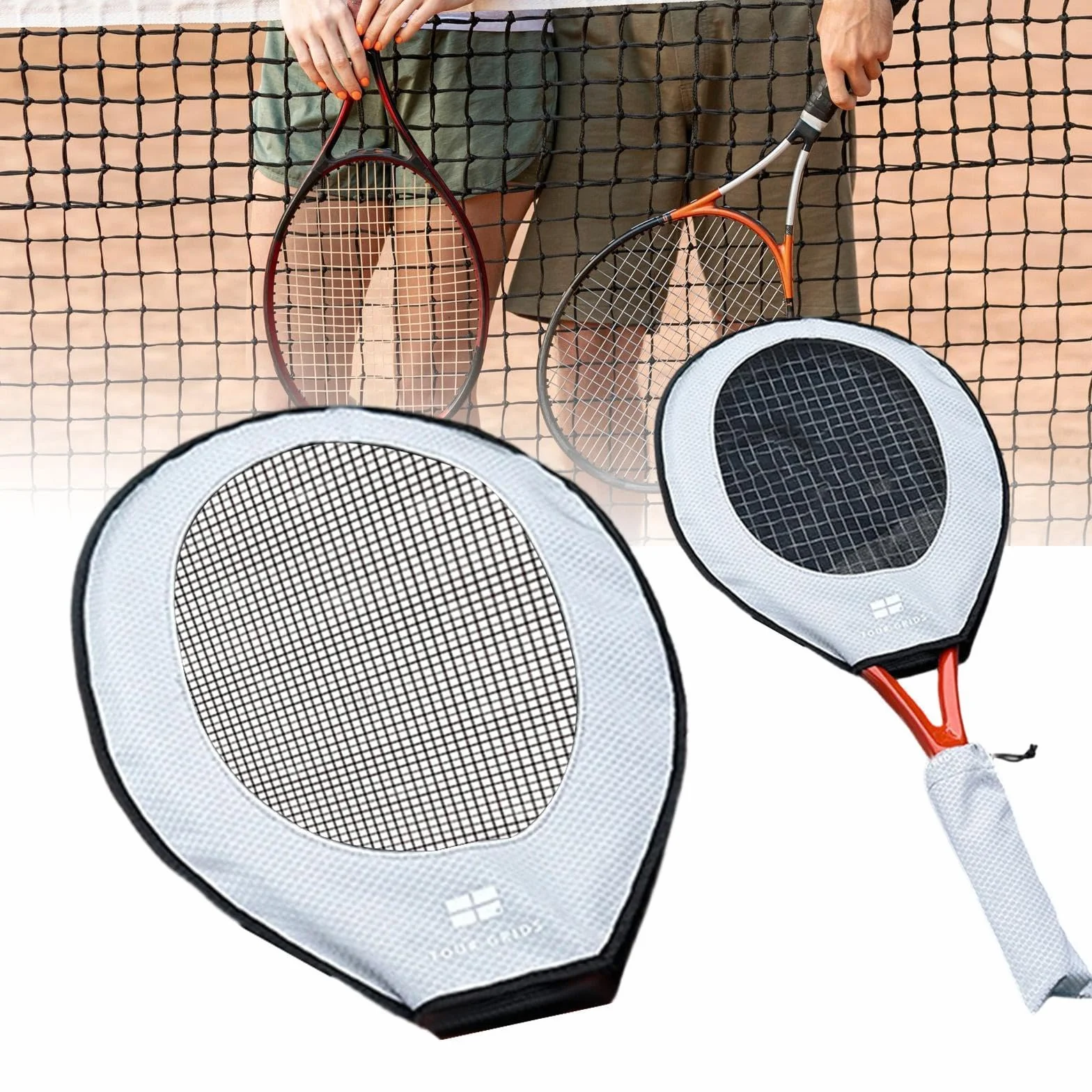 Funda de Entrenamiento para Raqueta de Tenis, Protectora de Cabeza, Resistente para Adultos