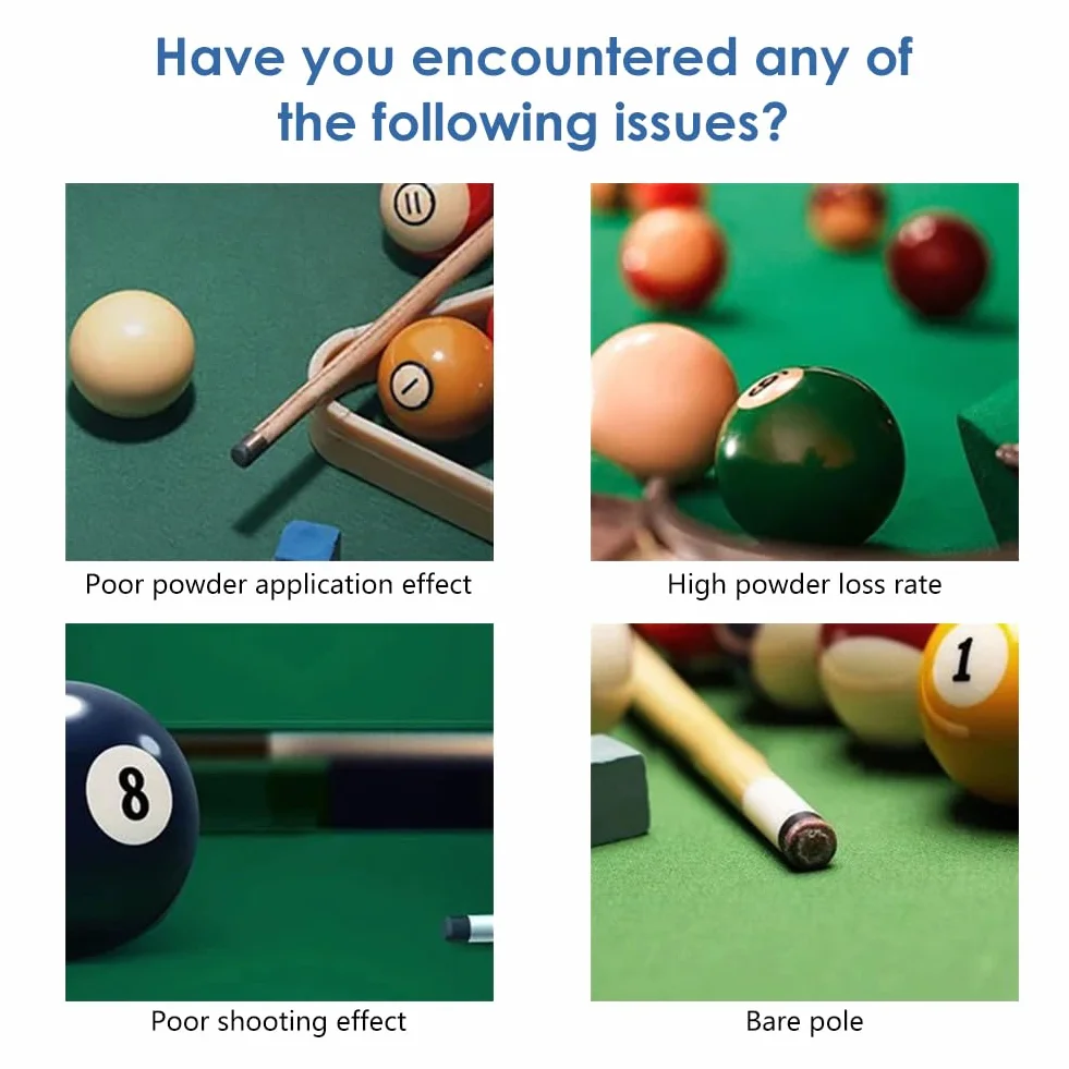 Tiza para Billar Taco de Billar Snooker