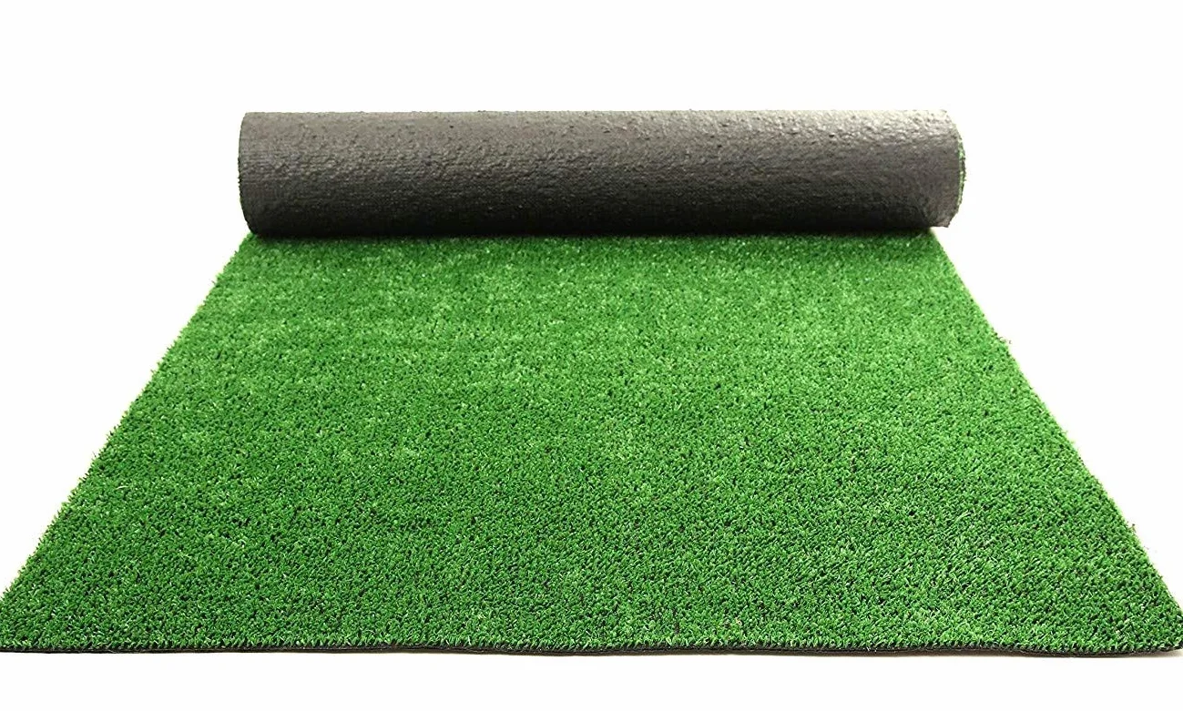 Cesped artificial Premium. Altura de 7mm. Rollos de 2x25 metros Para terraza, jardín, valla, piscina, perro etc (2x25)