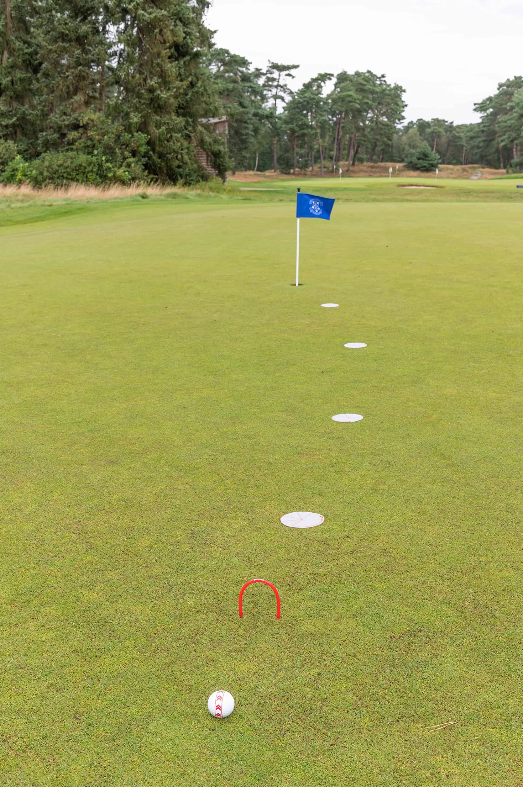 Pure2Improve Ghost Holes Putting Line Transparente 4 Unidades