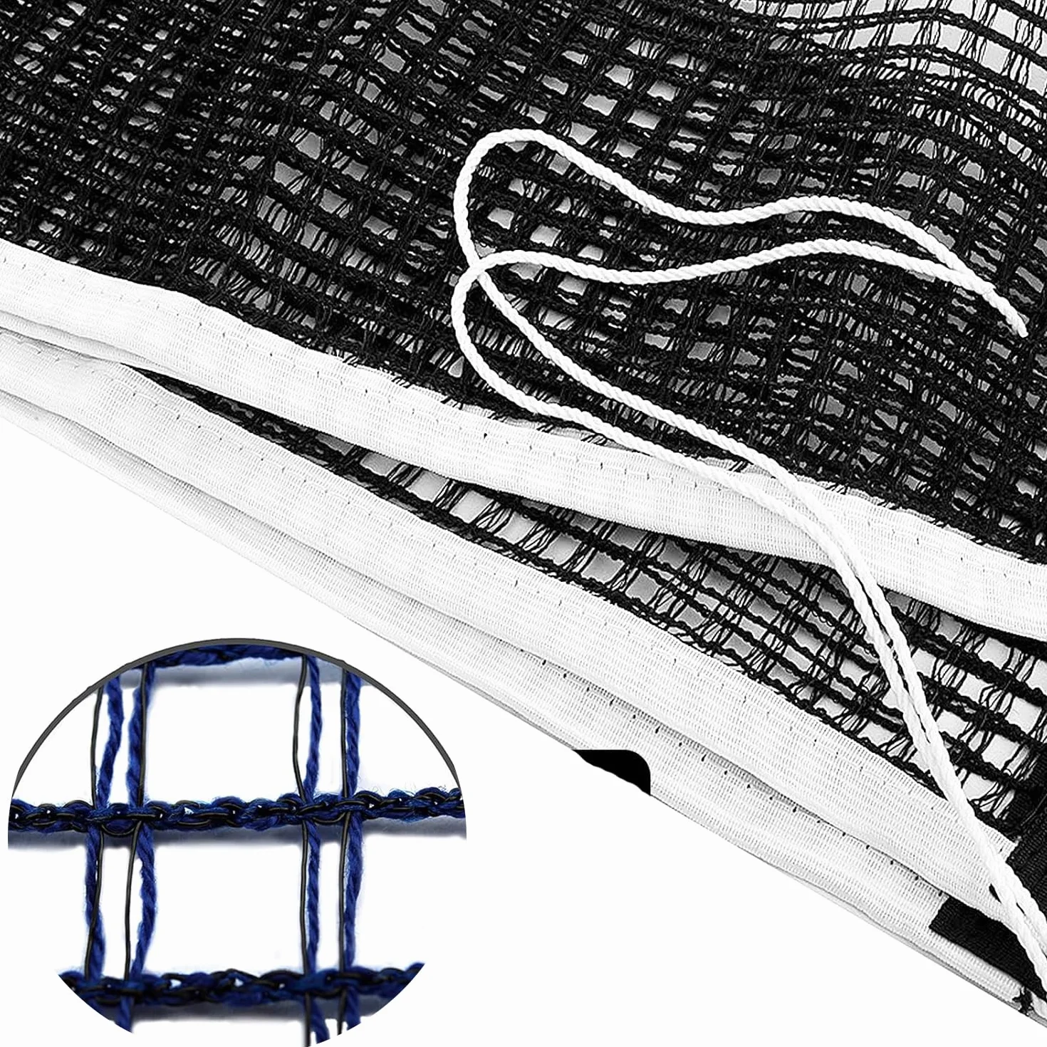 Tragbares Tischtennisnetz, Klappbares Tischtennisnetz für Außenbereich, 3 Stück