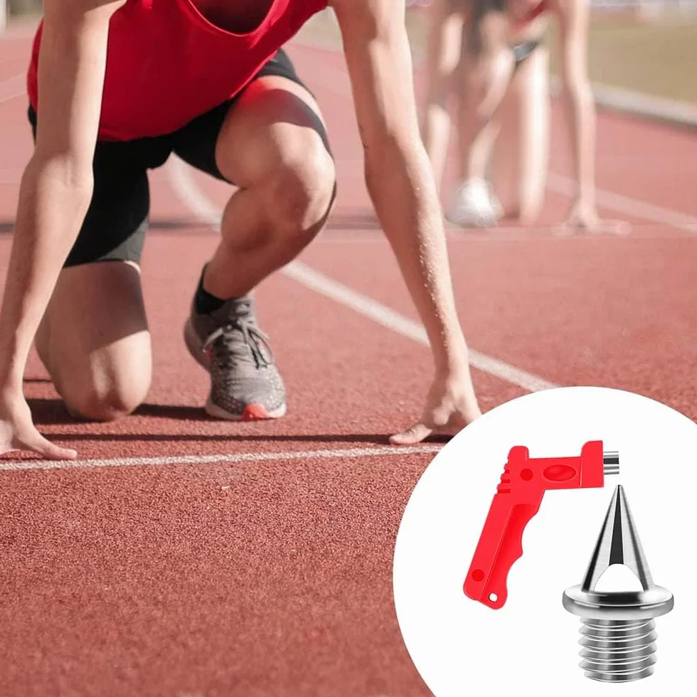 Clavos Atletismo 6mm 50 Piezas para Zapatos con Removedor de Grapas