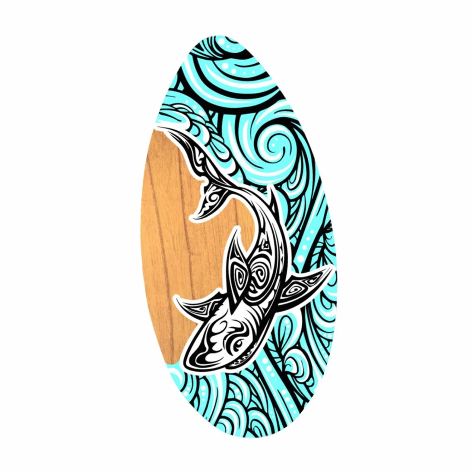 Baoblaze Tabla de Surf Skimboard Resistente