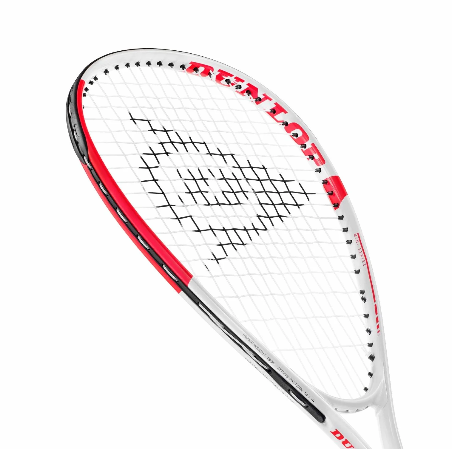 Dunlop Squashschläger Fun Mini Weiß Rot