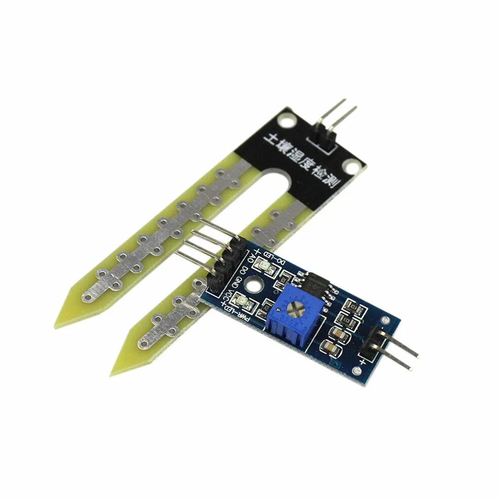 2pcs Soil Hygrometer Humidity Detection Module Soil Moisture Water Sensor