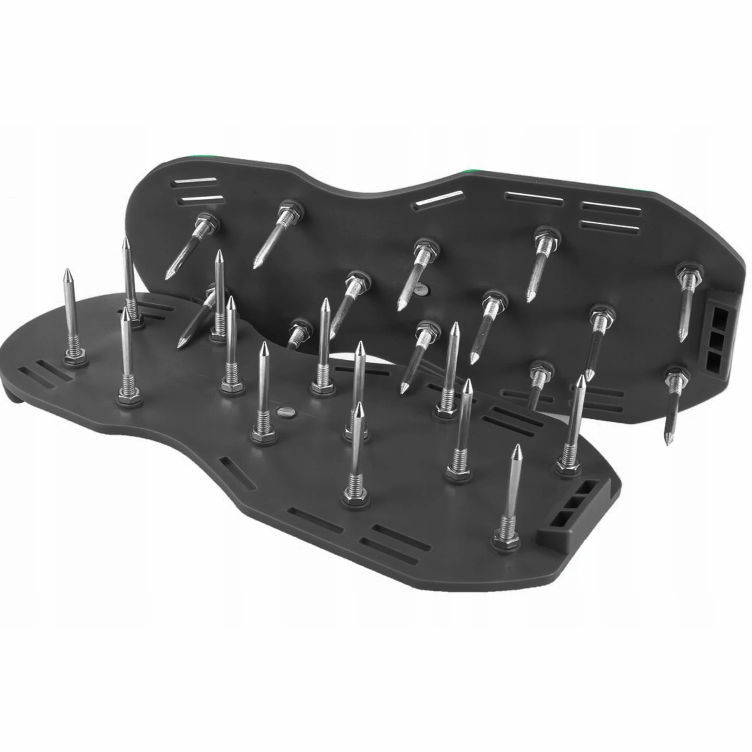 Zapatos aireadores de césped con púas – Zapatos de aireación del suelo para jardín – Sandalias Aerator ajustables para el cuidado del césped y la ventilación