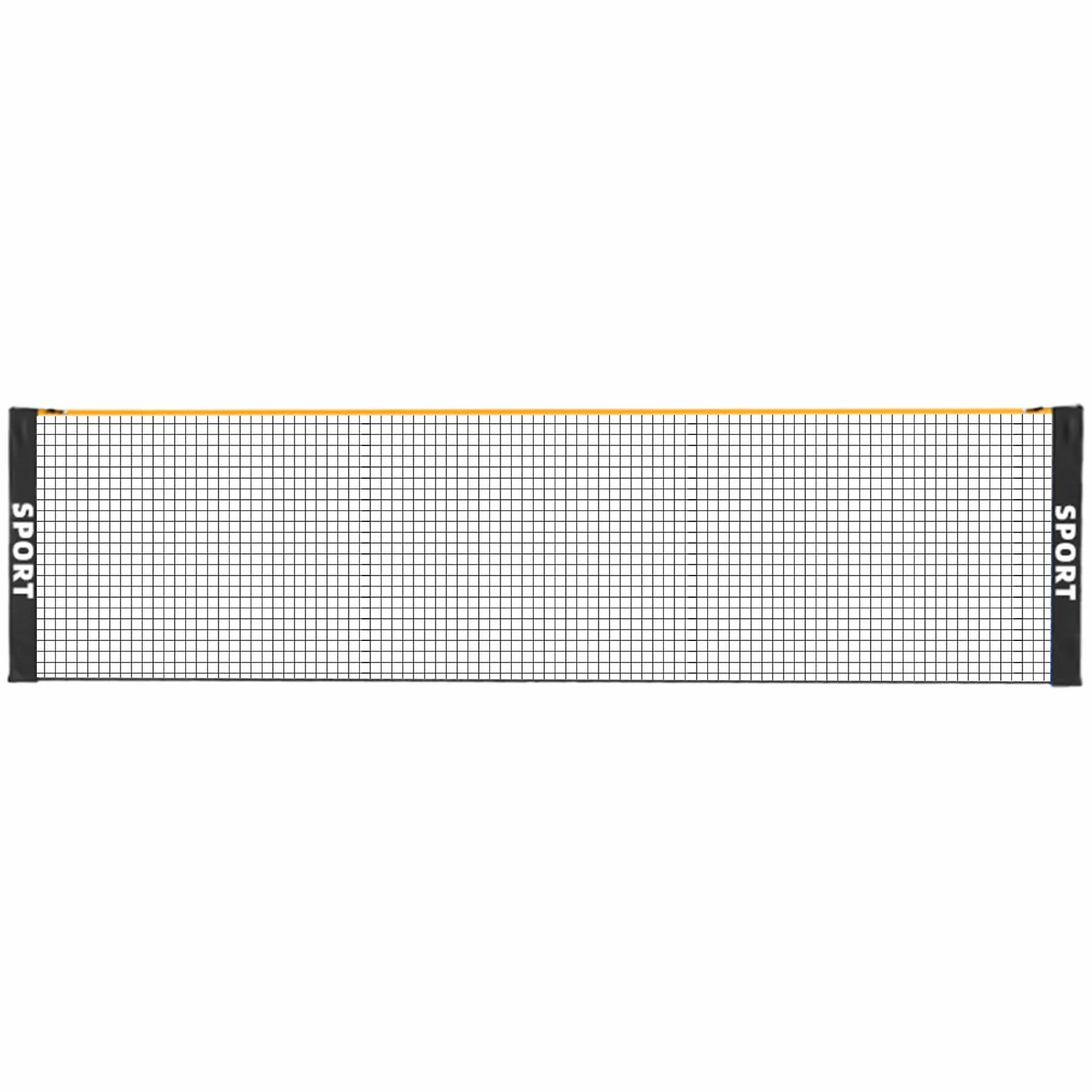 Red de Bádminton Plegable Ajustable Resistente a la Intemperie 3-5 m Portátil para Vóleibol