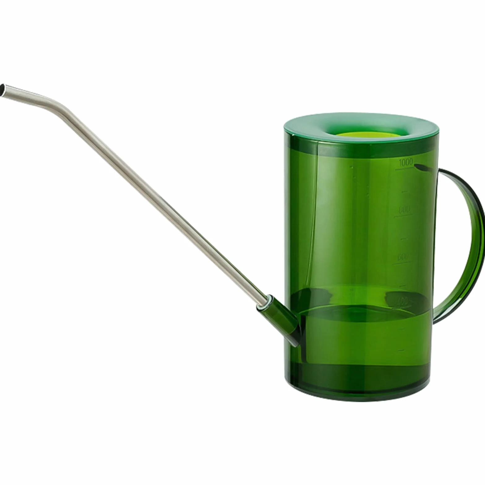 Regadera para Plantas de Interior con Pico Largo, Regadera para Plantas, Regaderas Pequeñas, Regaderas de Interior para Plantas de Interior, Flores, Suculentas 1L / 34oz (Verde)