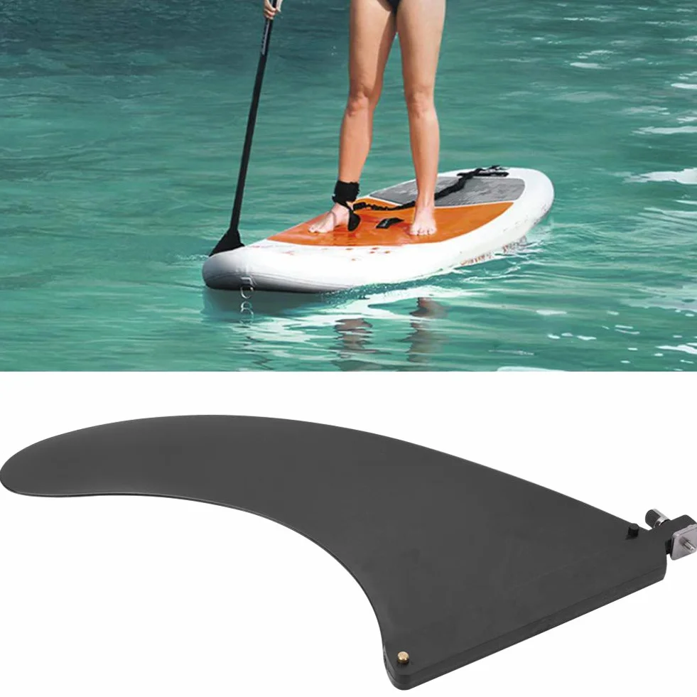 KIMISS Aletas Inflables Desmontables de Plástico para Tabla de Surf, Kayaks y Barcos