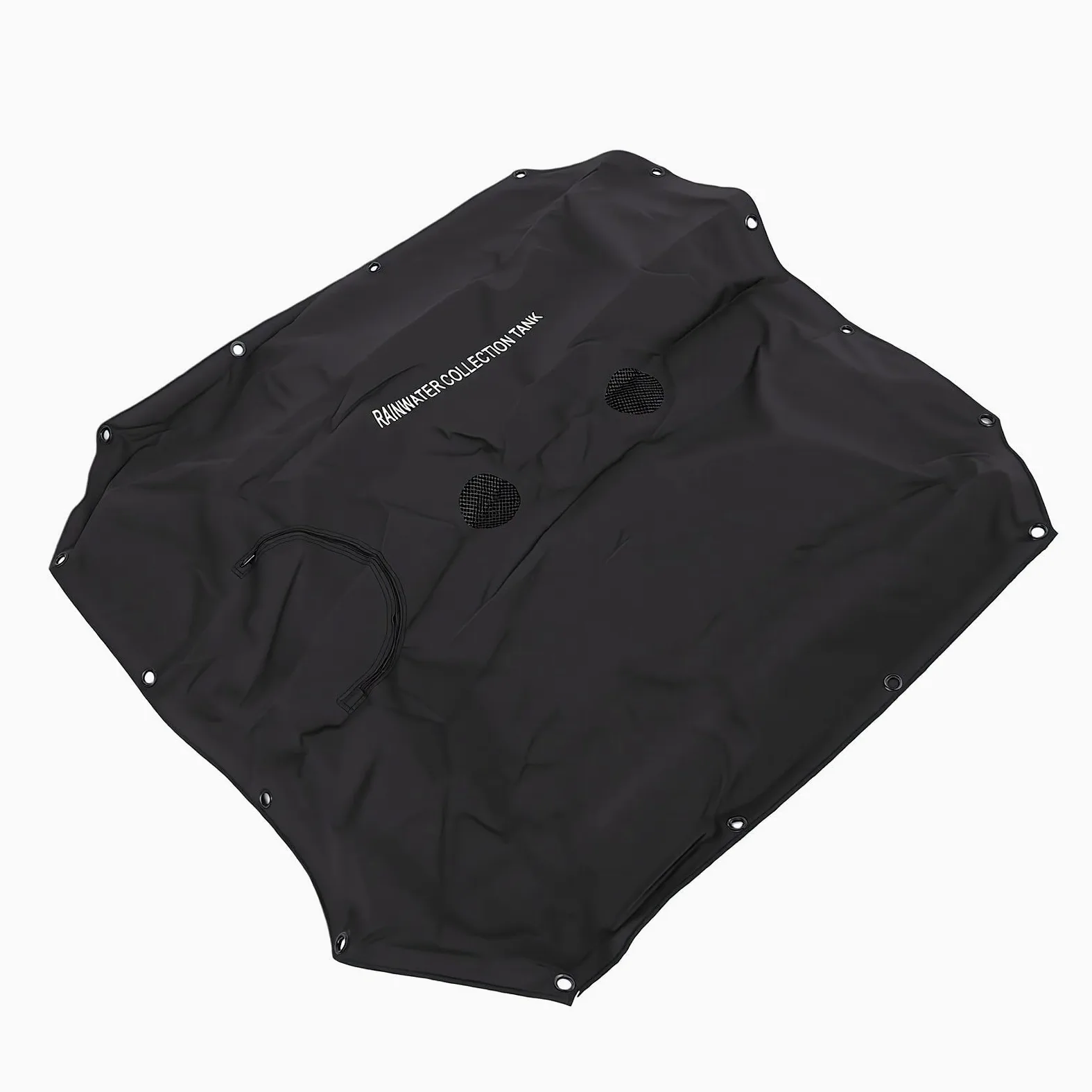 Karlak Tanque de Almacenamiento de Agua para Jardín 500L, Colector Agua Lluvia PVC Duradero para Patio y Césped