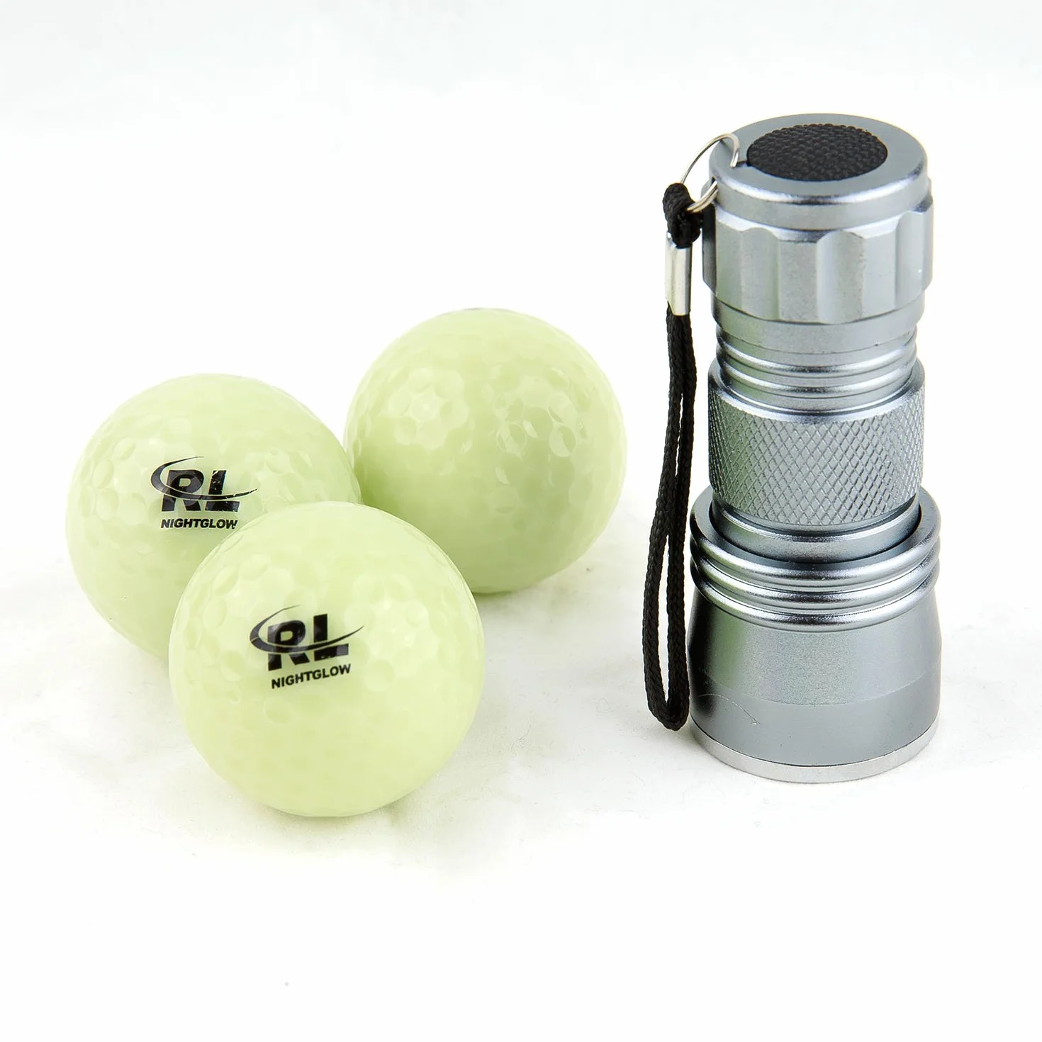 R&L Pelotas de Golf Brillantes Fluorescentes para Deportes Nocturnos