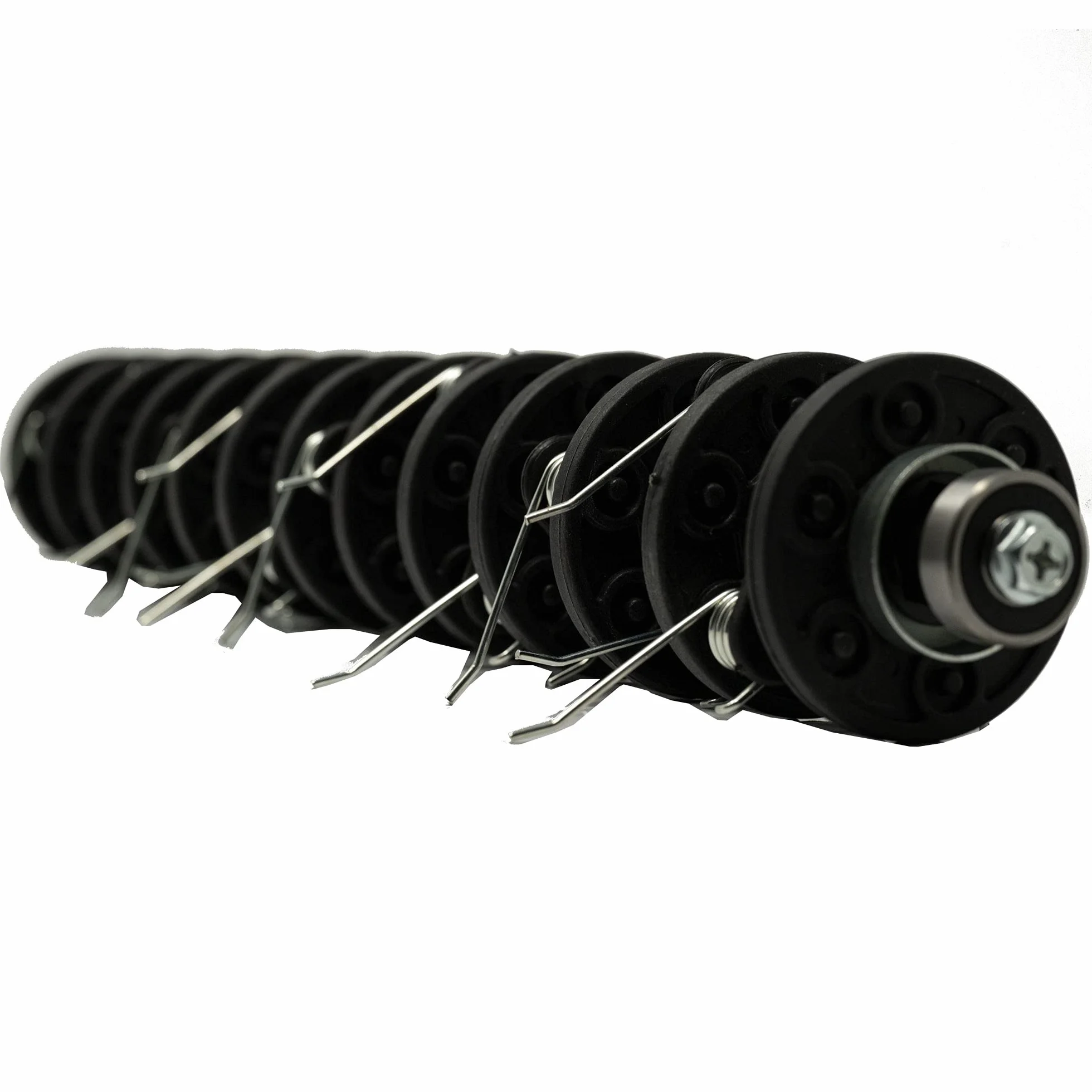 Repuesto y accesorios adecuados para escarificador eléctrico Parkside, ventilador, rodillo de escarificador, rodillo de recolección, rodillo para PLV 1500 B1 LIDL IAN345328 LIDL, número de artículo