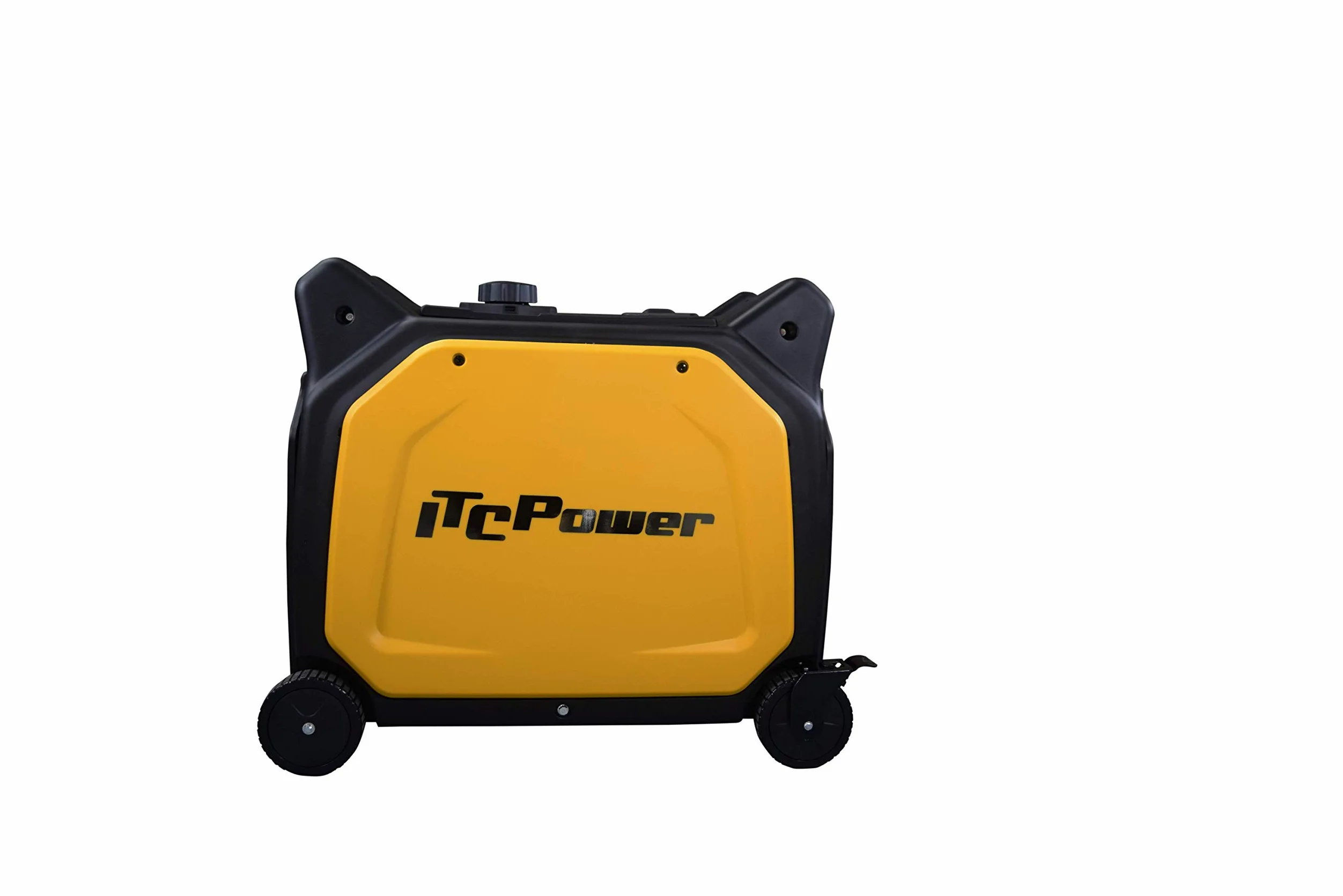 ITCPower Generador Inverter Gasolina 6500W Silencioso Profesional 230V - Generador Eléctrico con Arranque Eléctrico Compatible ATS para Emergencias - Generador Potente Seguro Electrónica