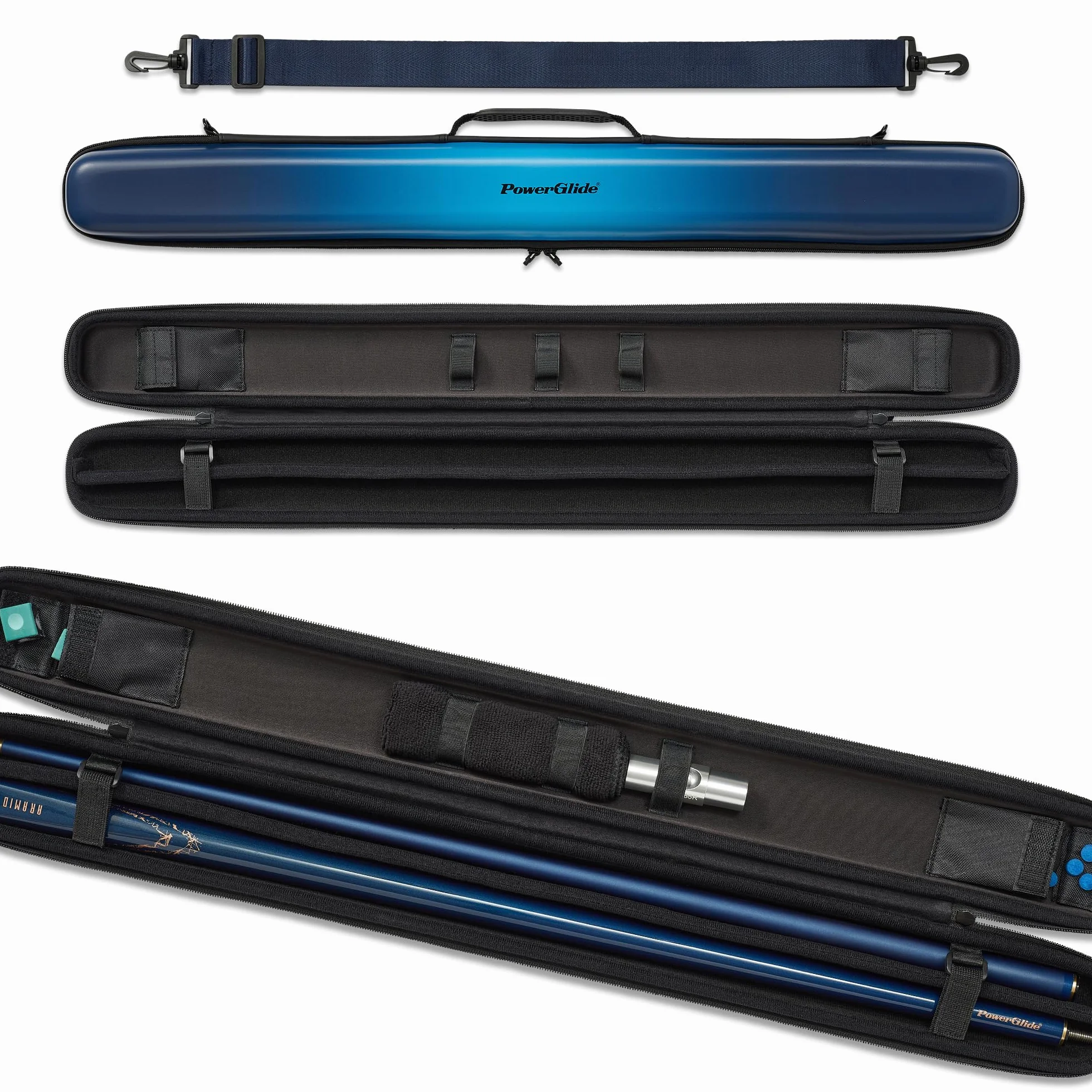 POWERGLIDE Svartur Funda para Taco de Billar