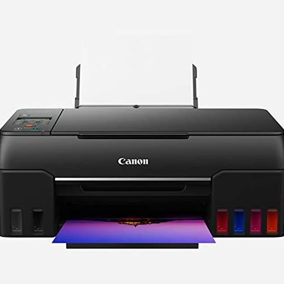 Canon Pixma G650 Megatank Impresora Fotográfica 3 en 1 Sistema de Inyección de Tinta WiFi LCD Negro