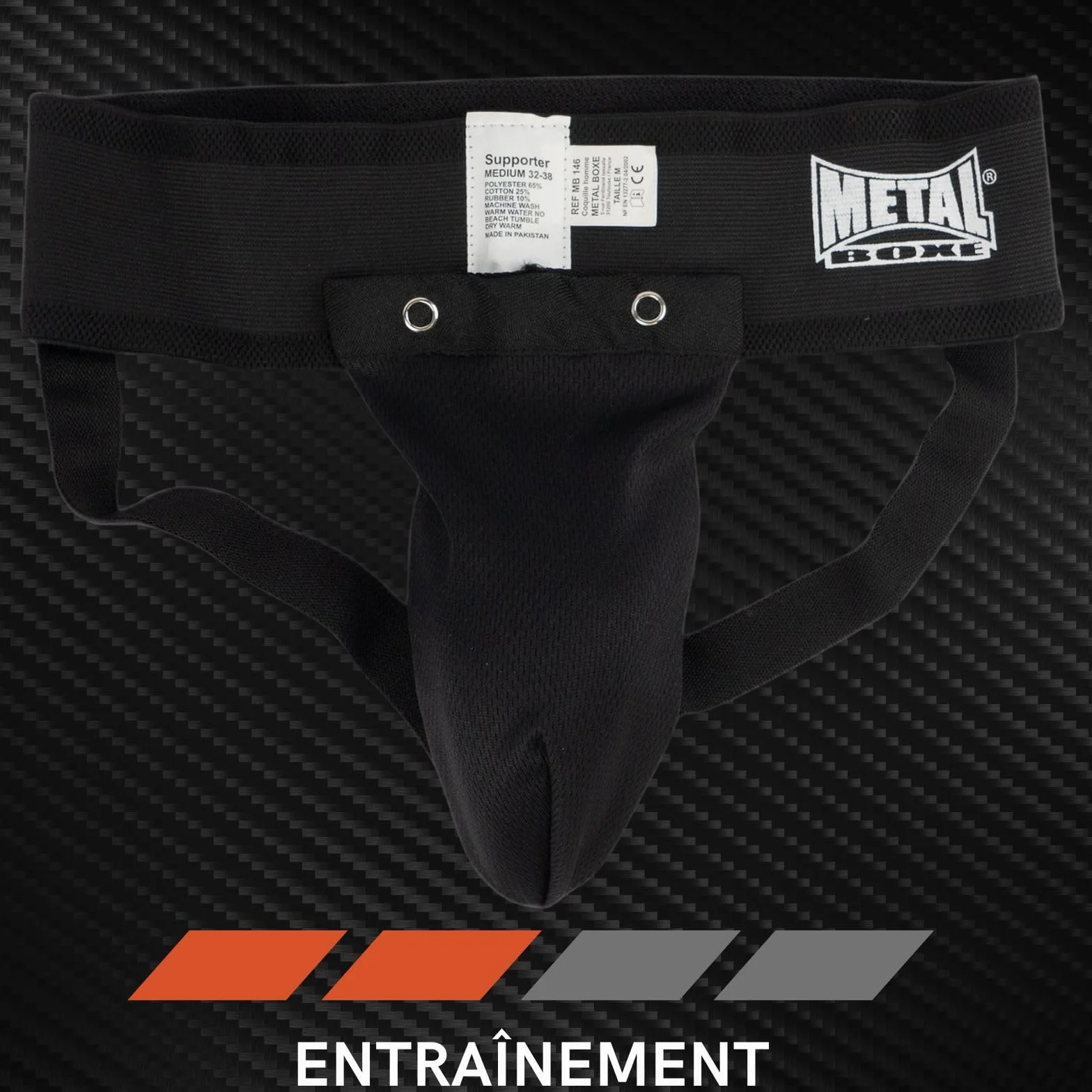 Coquilla para Hombre Metal Boxe