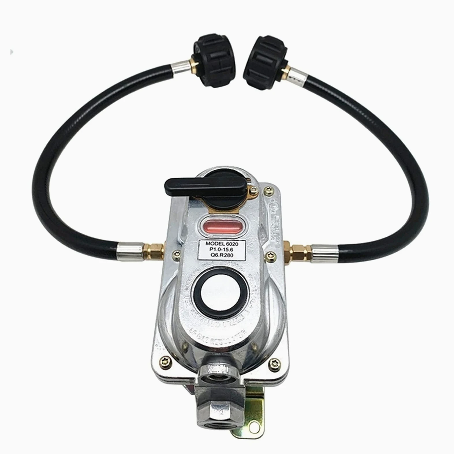 Rv Regulador de propano, cambio automático de 2 etapas Lp Regulador de gas propano de alta presión apto Compatible With Rv Camper de remolques