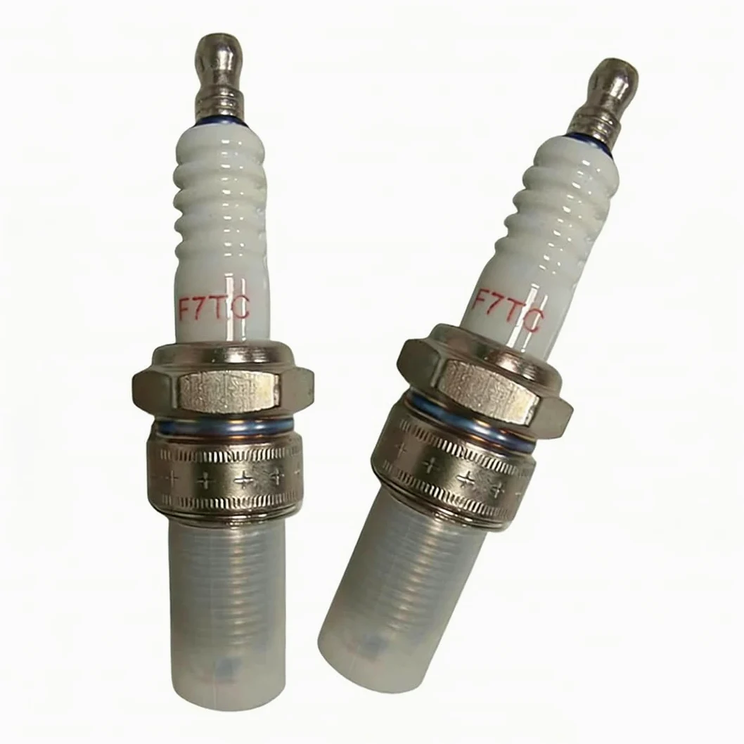 Bujías para generador/cortacésped/bomba de agua GX120/GX160/GX200/GX240/GX270/GX340/GX390, bujías 1/2/4 piezas F7TC (4 piezas)