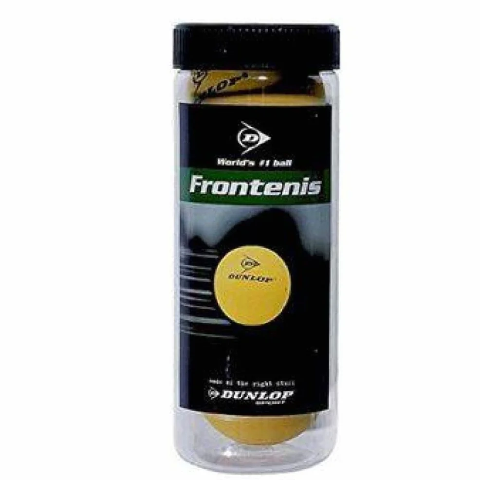 DUNLOP Frontenis Pelotas de Bote Amarillo