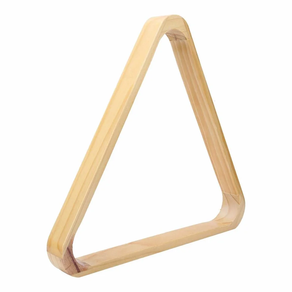 Alomejor Snooker Ball Rack Triángulo de Madera Mesa de Rombo Pool Ball Racks Accesorios Deportivos
