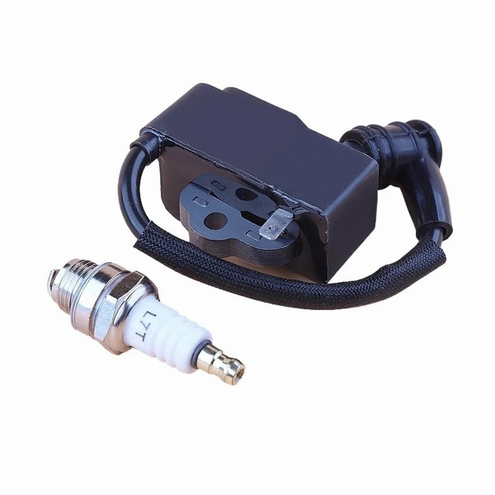 Kit de bujías y Bobina de Encendido for Motosierra CS-370, CS-400, CS-420ES, CS-370F y CS-400F (Pieza A411000264) Piezas de jardín