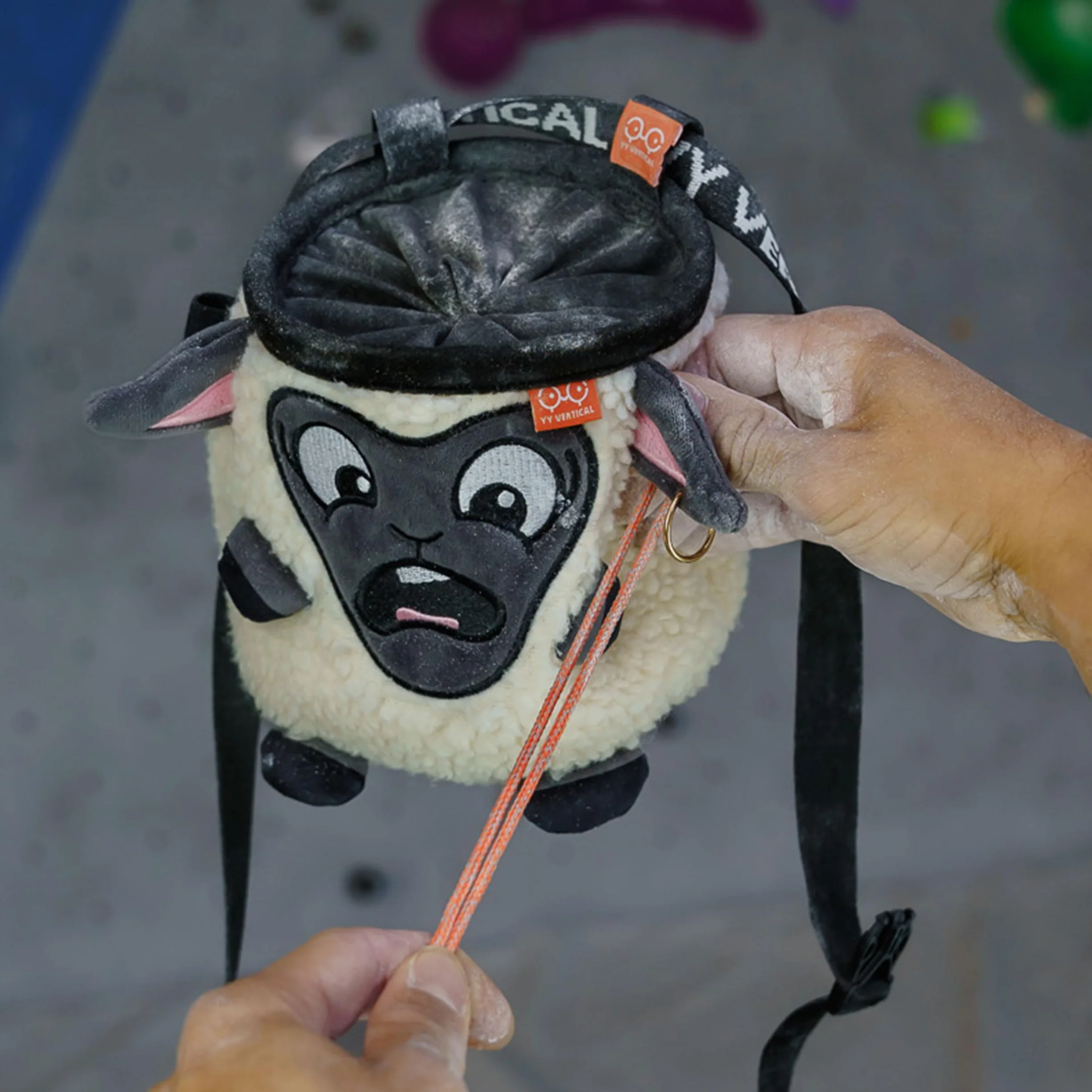 YY Vertical Bolsa de tiza para escalada en roca para adultos y niños búlder montaña