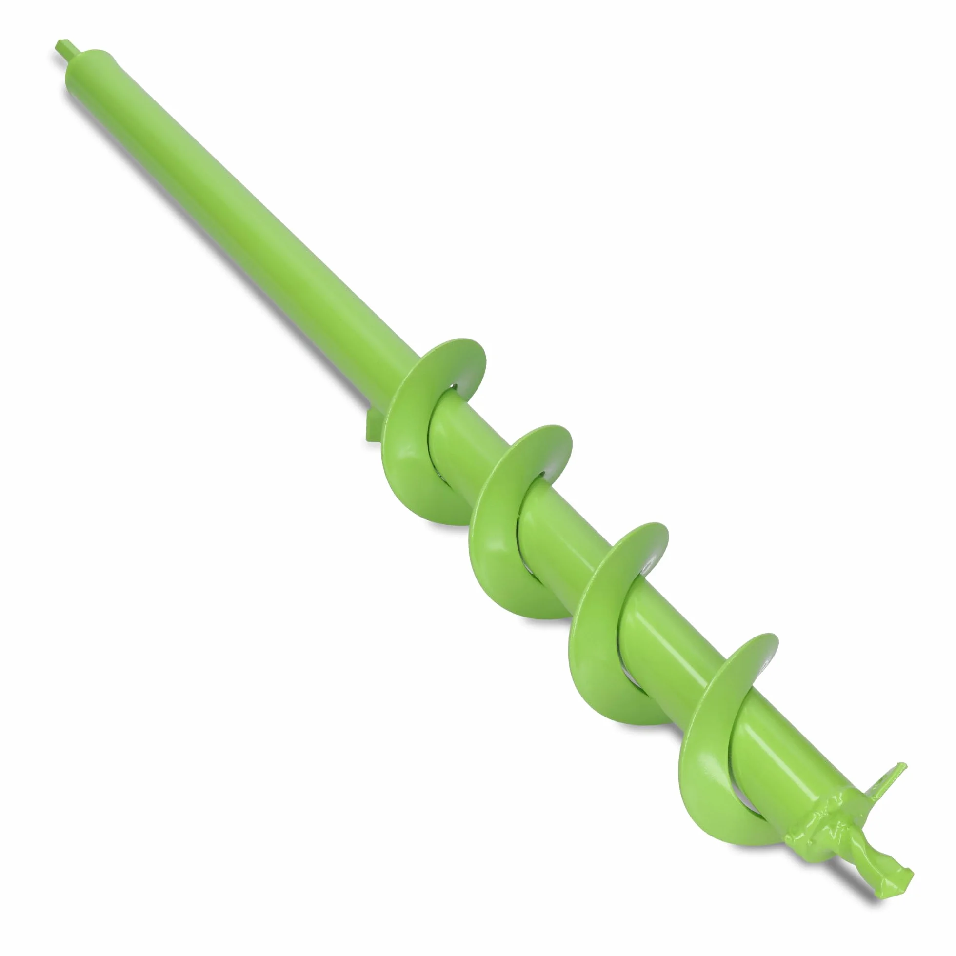WERHE Barrena de tierra para taladro 60 mm Ø, 600 mm de largo - Barrena de jardín para atornillador inalámbrico para plantar, florecer y cavar hoyos - Herramienta de excavación para jardín