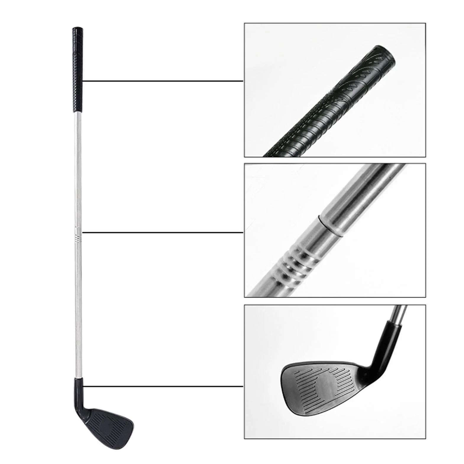 Juego de putters de golf para hombre, niños y adultos, palos de golf para interiores