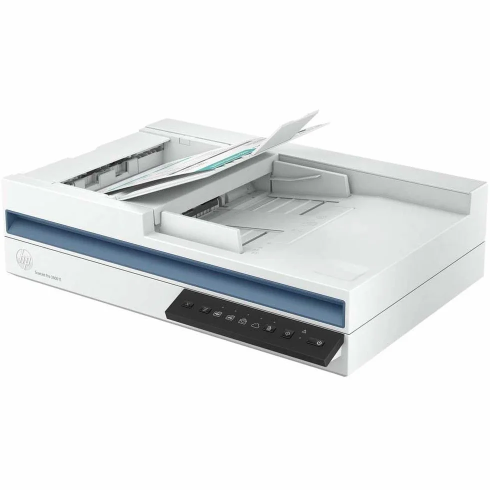 HP Scanjet Pro 3600 F1 20G06A Escáner de Superficie Plana ADF Doble Cara 3000 páginas/día 1200 dpi USB Blanco