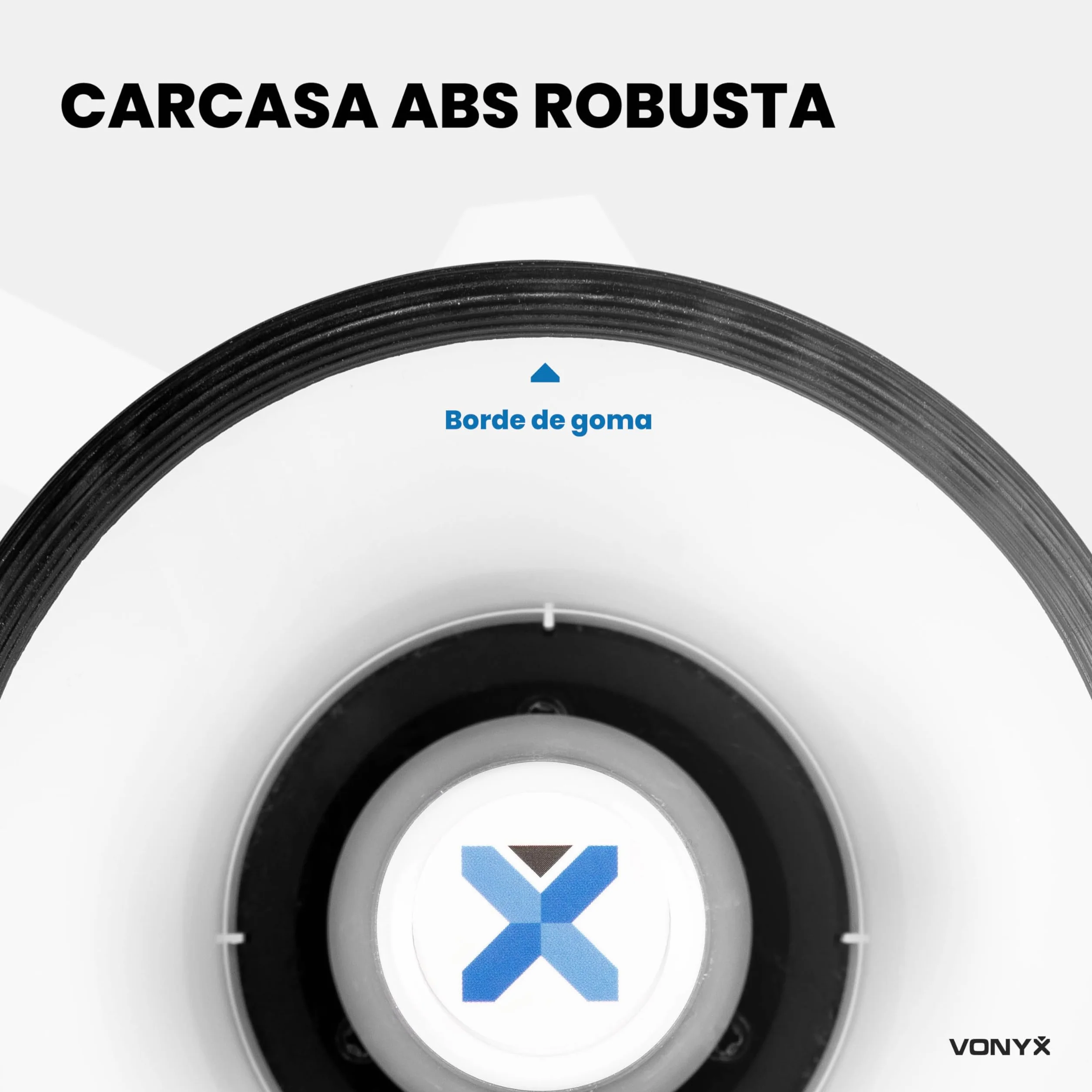 Vonyx MEG018 Megáfono Bluetooth 18W 600m Alcance Sirena Grabación 60s Ligero Eventos Deportes