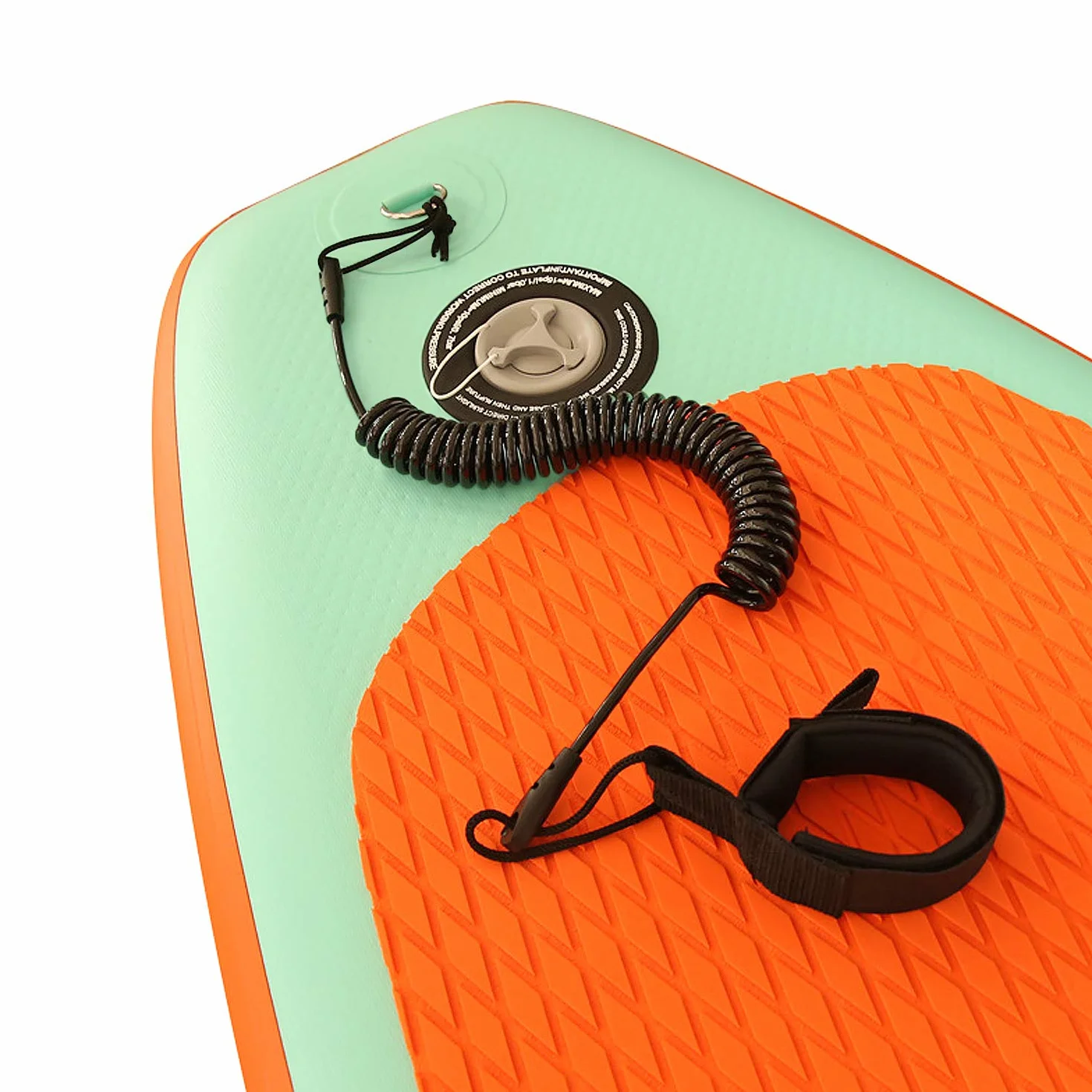 JEEZAO Correa de Surf TPU de 10 pies para Tabla de Surf, Kayak y Paddle de Pie