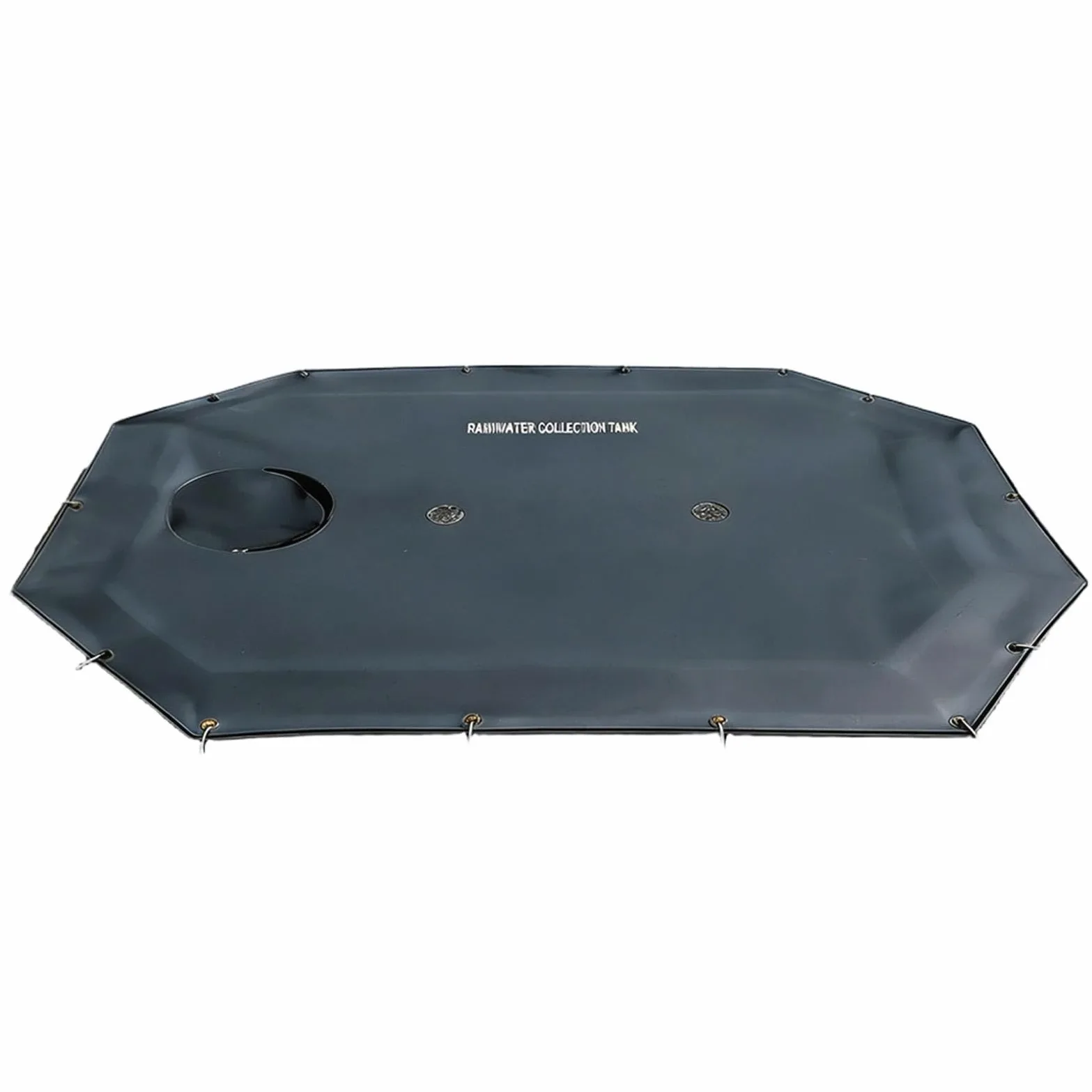 de Recogida de Lluvia Depósito de Agua de Lluvia Empotrado | Colector de Agua para Jardín para Jardín Exterior Patio Trasero Césped Terraza Entrada de Automóviles Riego Pasarela