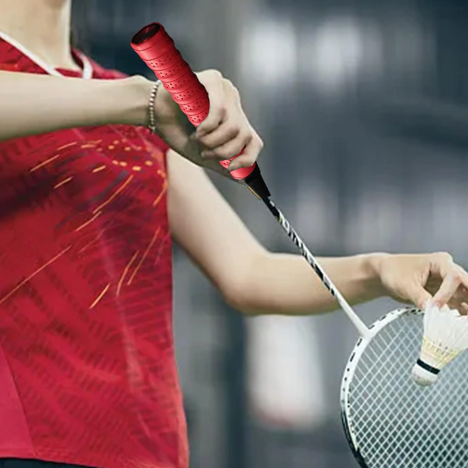 Tennis Grip Cinta de agarre antideslizante súper absorbente para raqueta de tenis bádminton squash