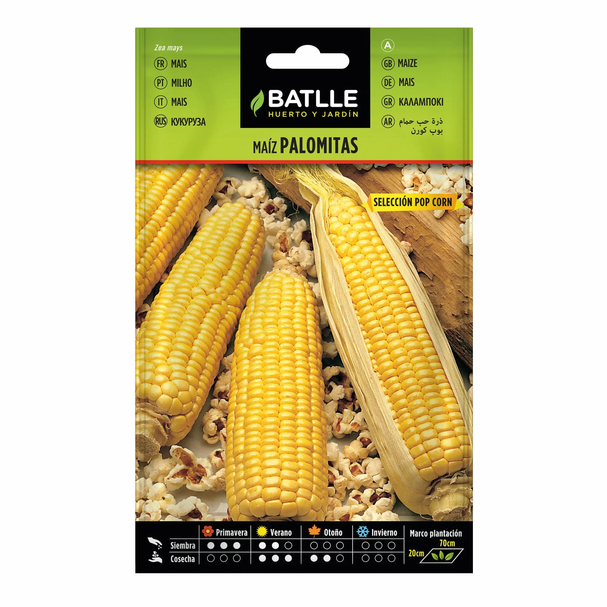 Semillas Batlle Maiz palomitas POP CORN