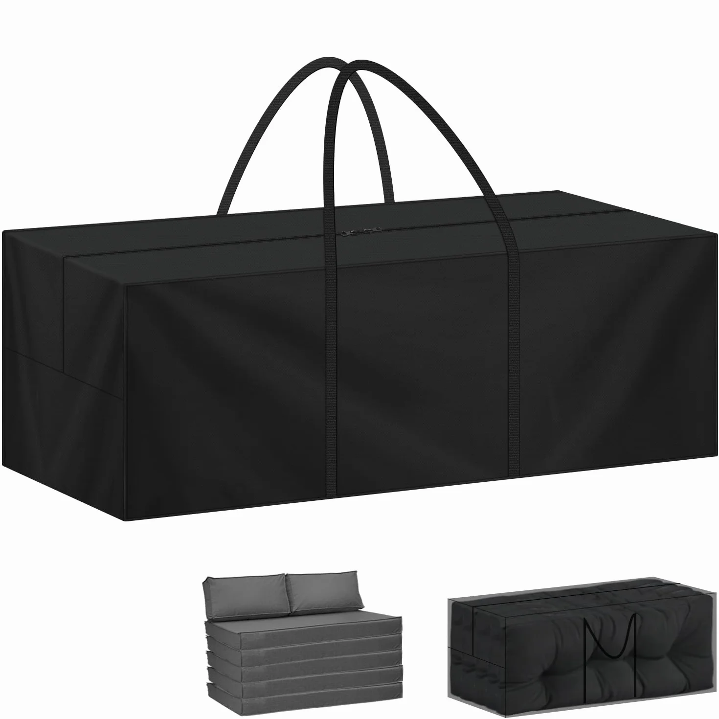 LAMUNI Bolsa de Almacenamiento para Exteriores 190x60x75cm