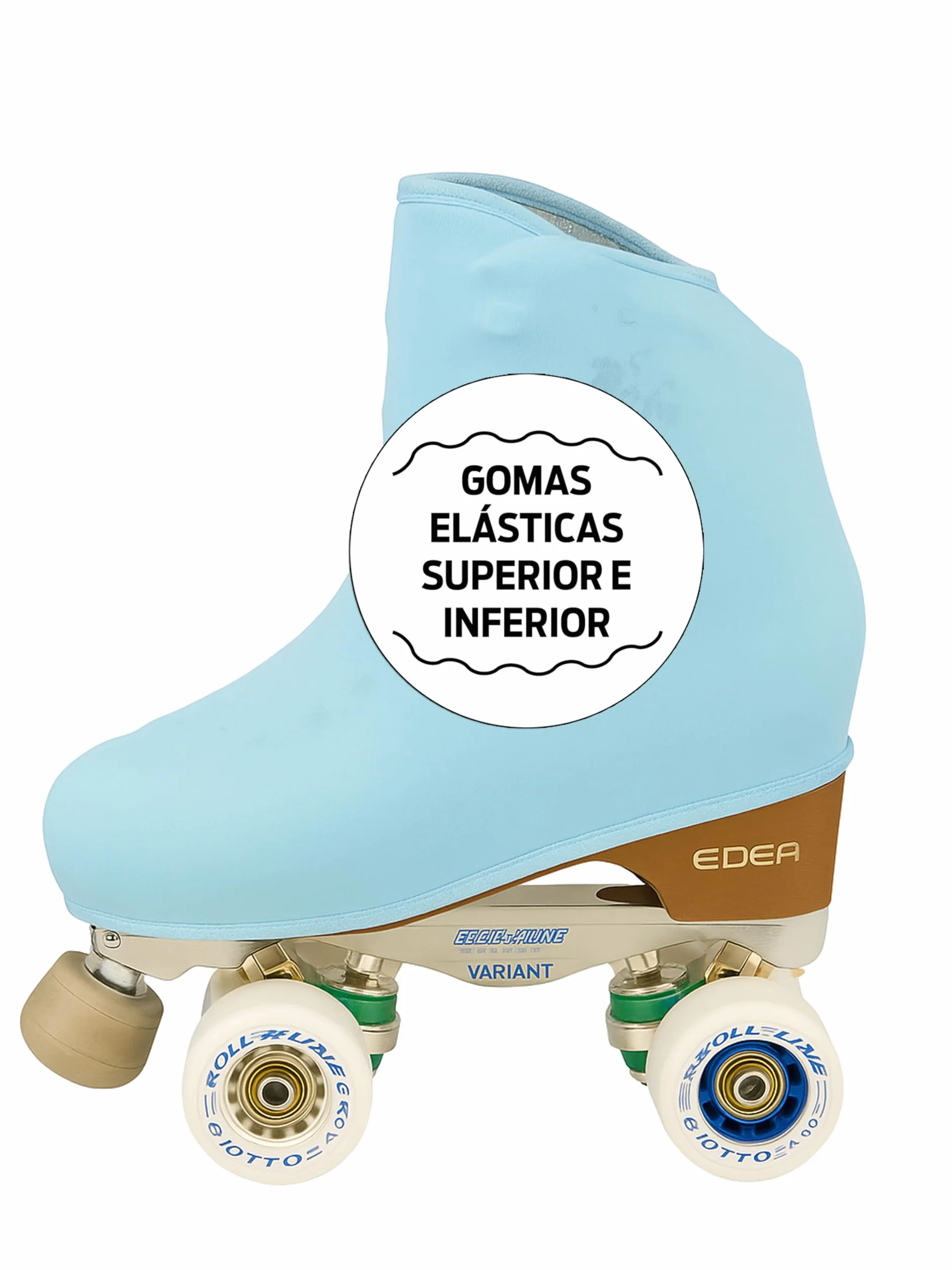 CRLSPORT Cubre patín para niña y Mujer Funda Patinaje Hielo Artístico 180 Densidad Universal