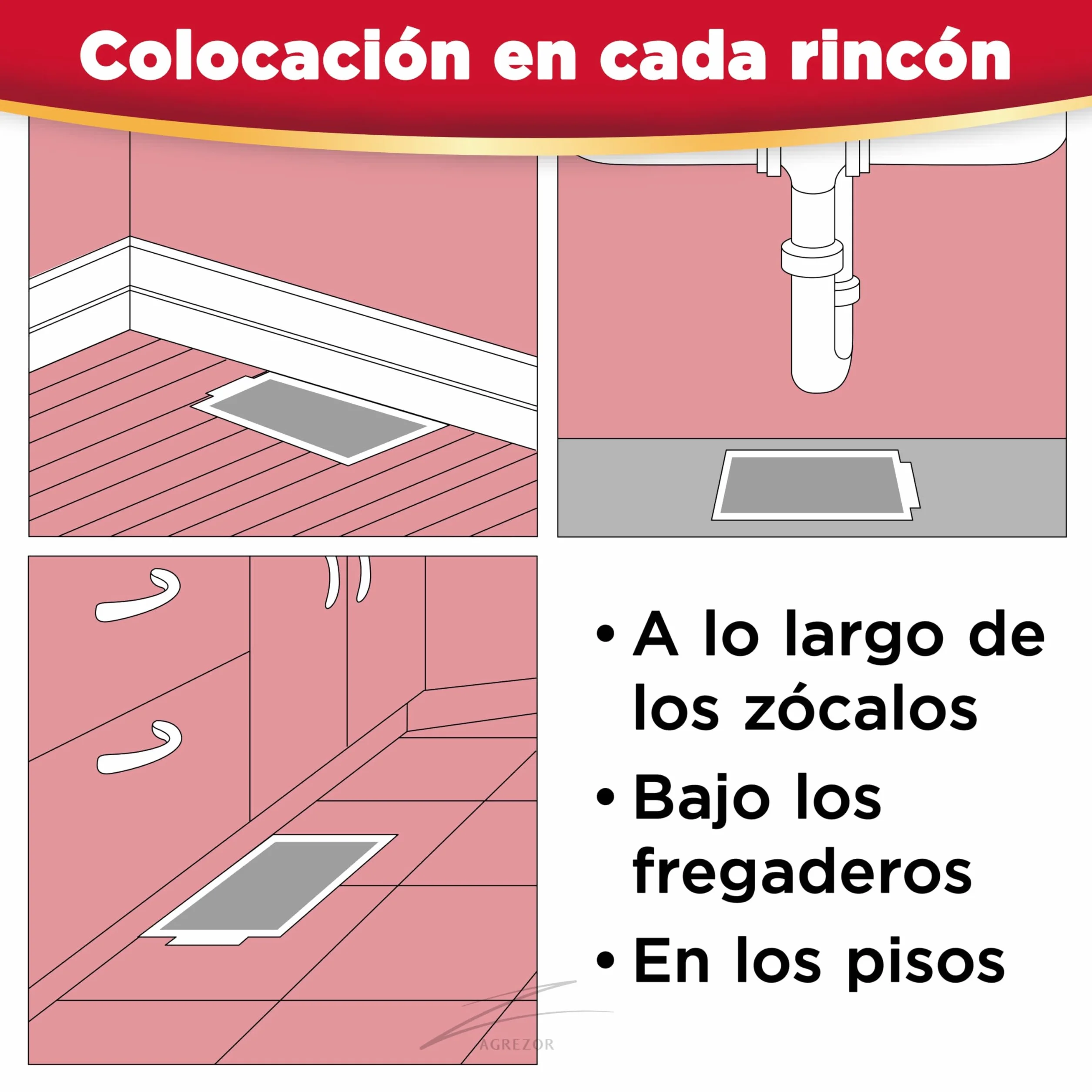 Catchmaster 72MAX 9X Trampas para Ratones Adhesiva | Sin Veneno | Trampas efectivas para Ratones Pegamento | Fácil de Usar | Atrapa para Uso en Interiores