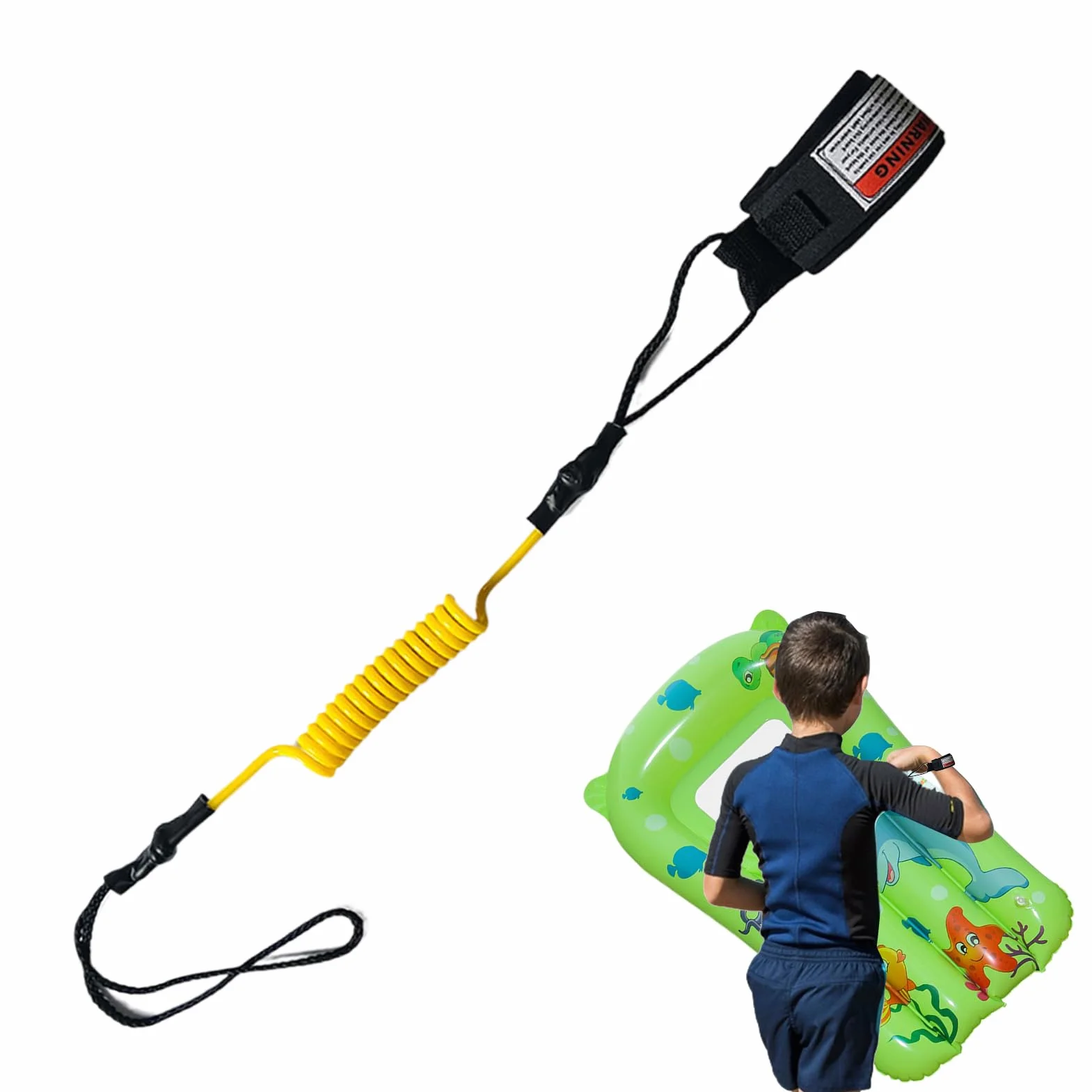 Correa elástica para tabla de surf, repuesto para bodyboard, muñeca, flotantes