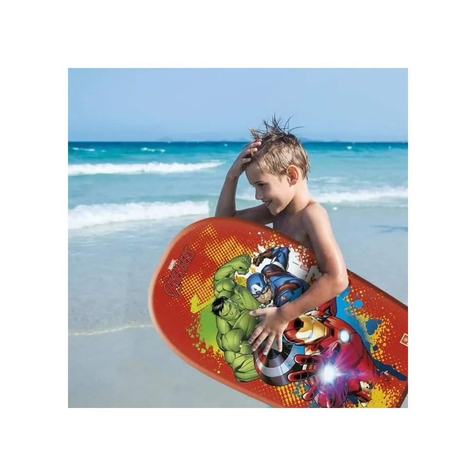 Mondo Toys Body Board 84 Avengers Tabla de Surf para Niños 84 cm