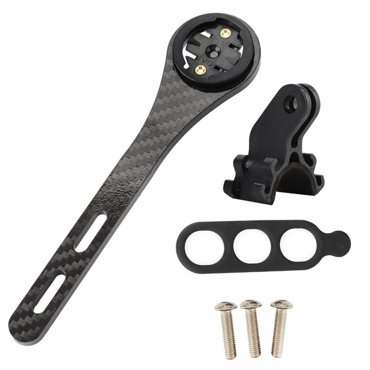Soporte de Bicicleta de Fibra de Carbono para Garmin Edge